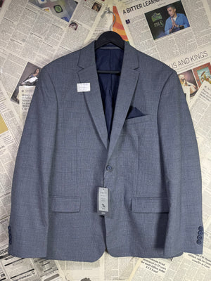 Tu® Medium | Chest: 22.5" | Check | Coat | Poly - Viscose | 2032 - Genuine Maal