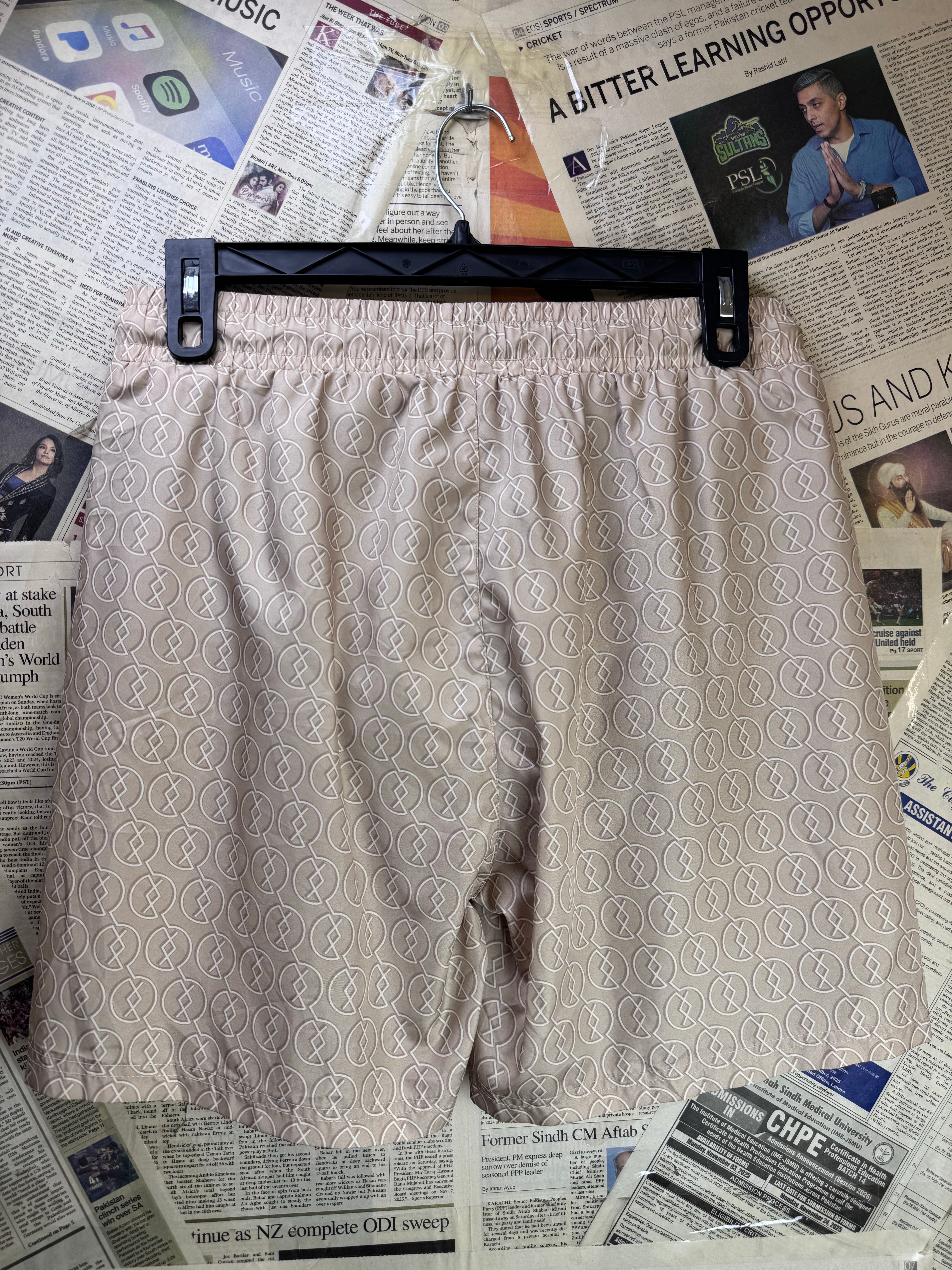 On ThatAss® Waist: 34" to 36" | Brown | Swim Shorts | Poly | 1667 - Genuine Maal