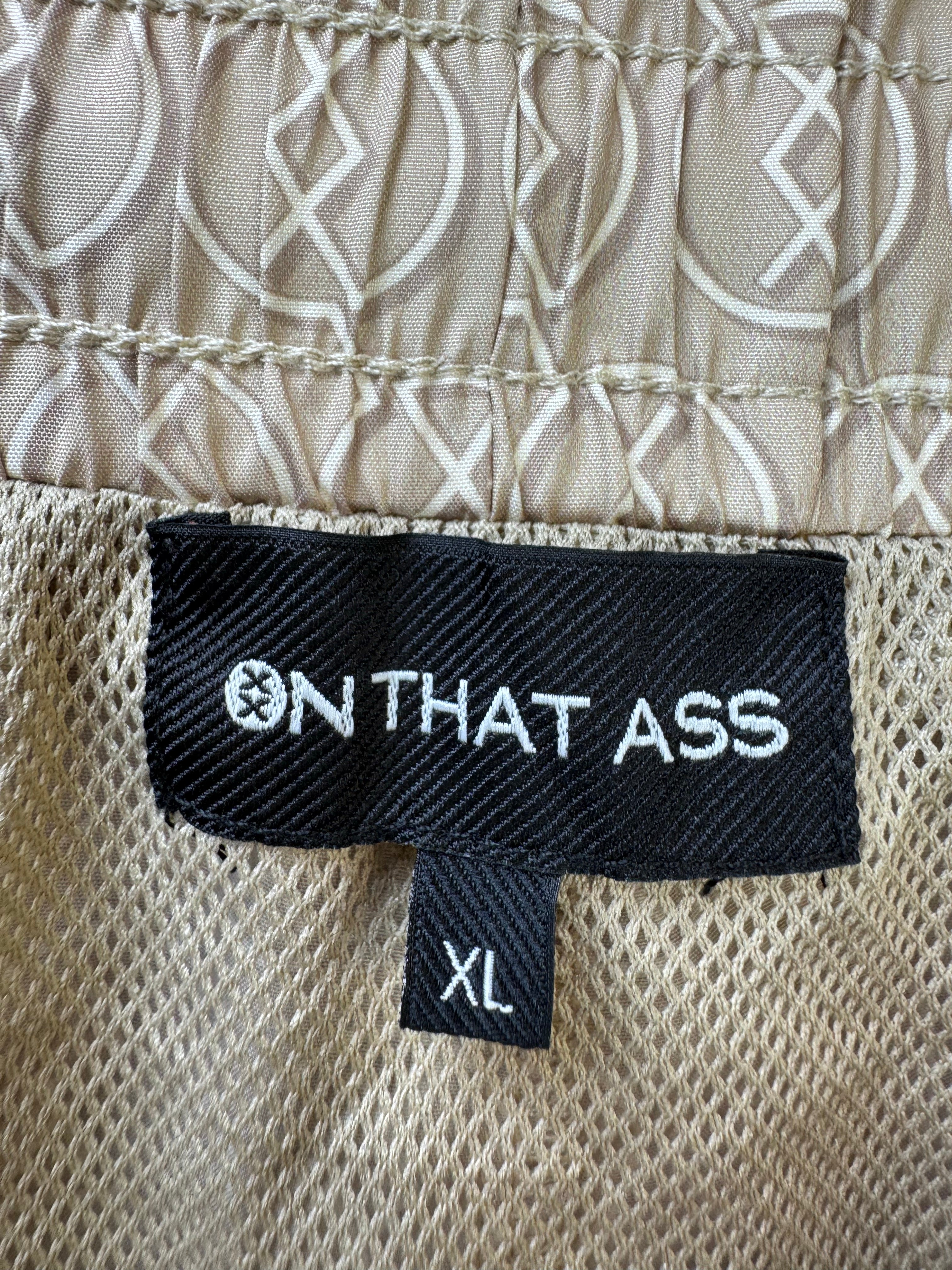 On ThatAss® Waist: 34" to 36" | Brown | Swim Shorts | Poly | 1667 - Genuine Maal