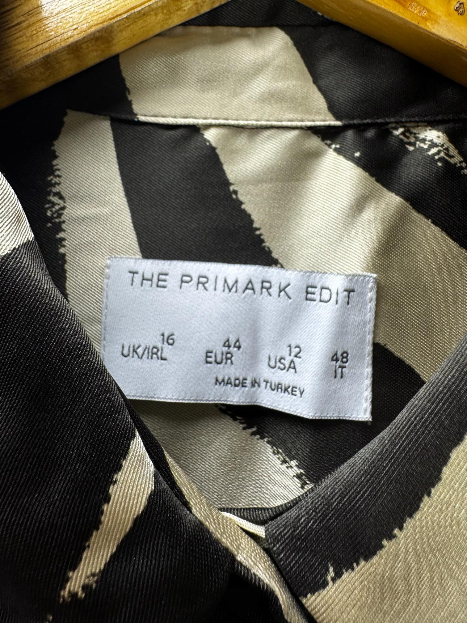 Primark® XS | Bust: 22" | Zebra Print | Shirt | B8 - 5732 - Genuine Maal