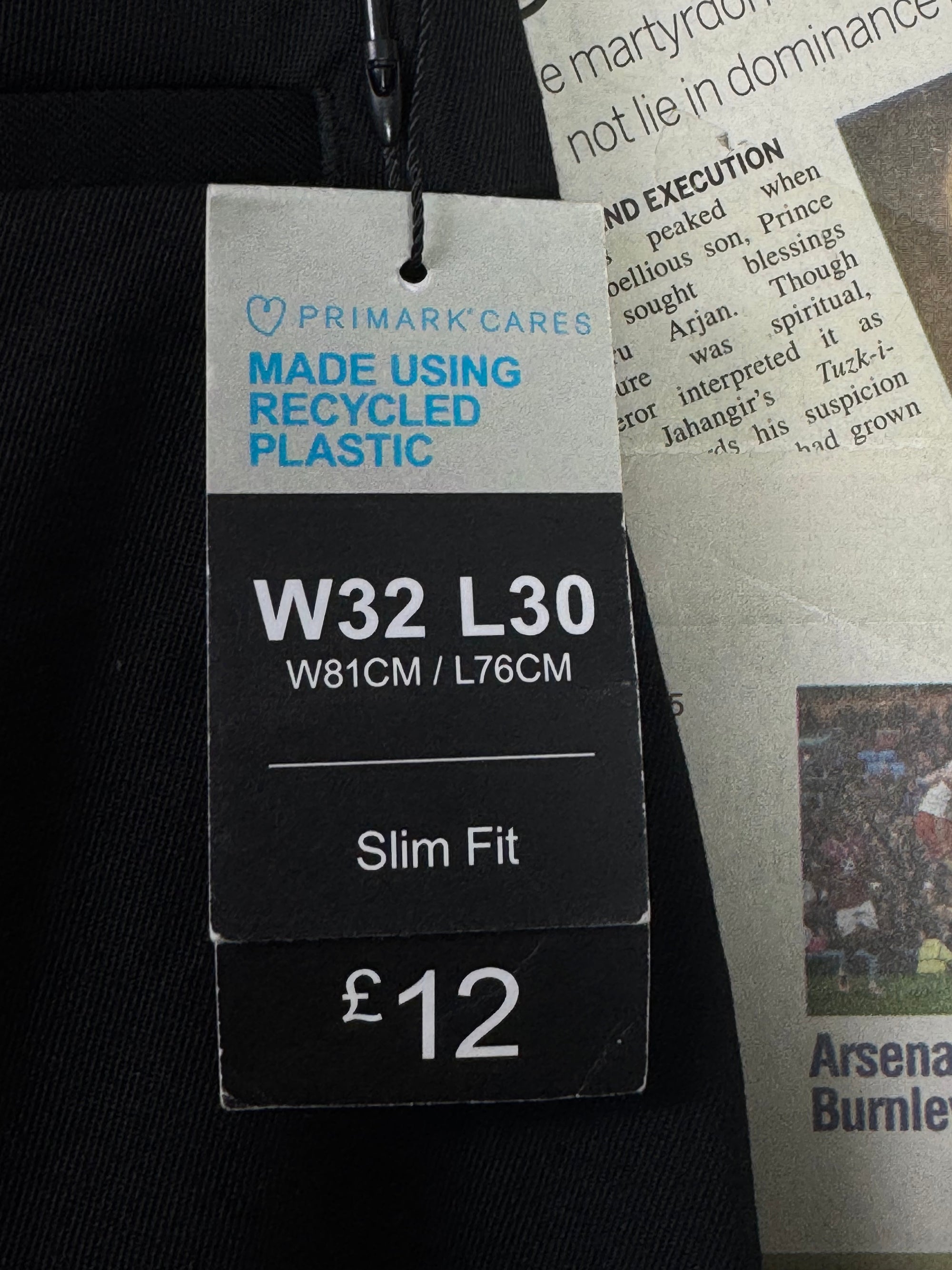 Primark® Waist: 32" | Dress Pant | Poly - Viscose | 944 - Genuine Maal