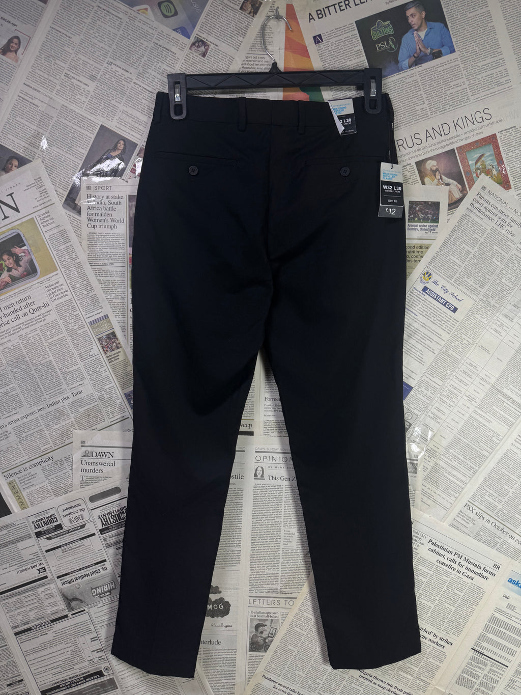 Primark® Waist: 32" | Dress Pant | Poly - Viscose | 944 - Genuine Maal