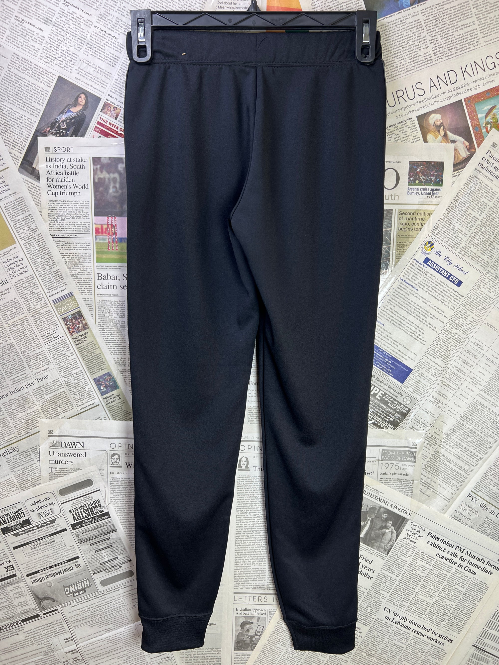 N*ke® Waist: 26" | Black | Trouser | Stretch Lining | 2419 - Genuine Maal