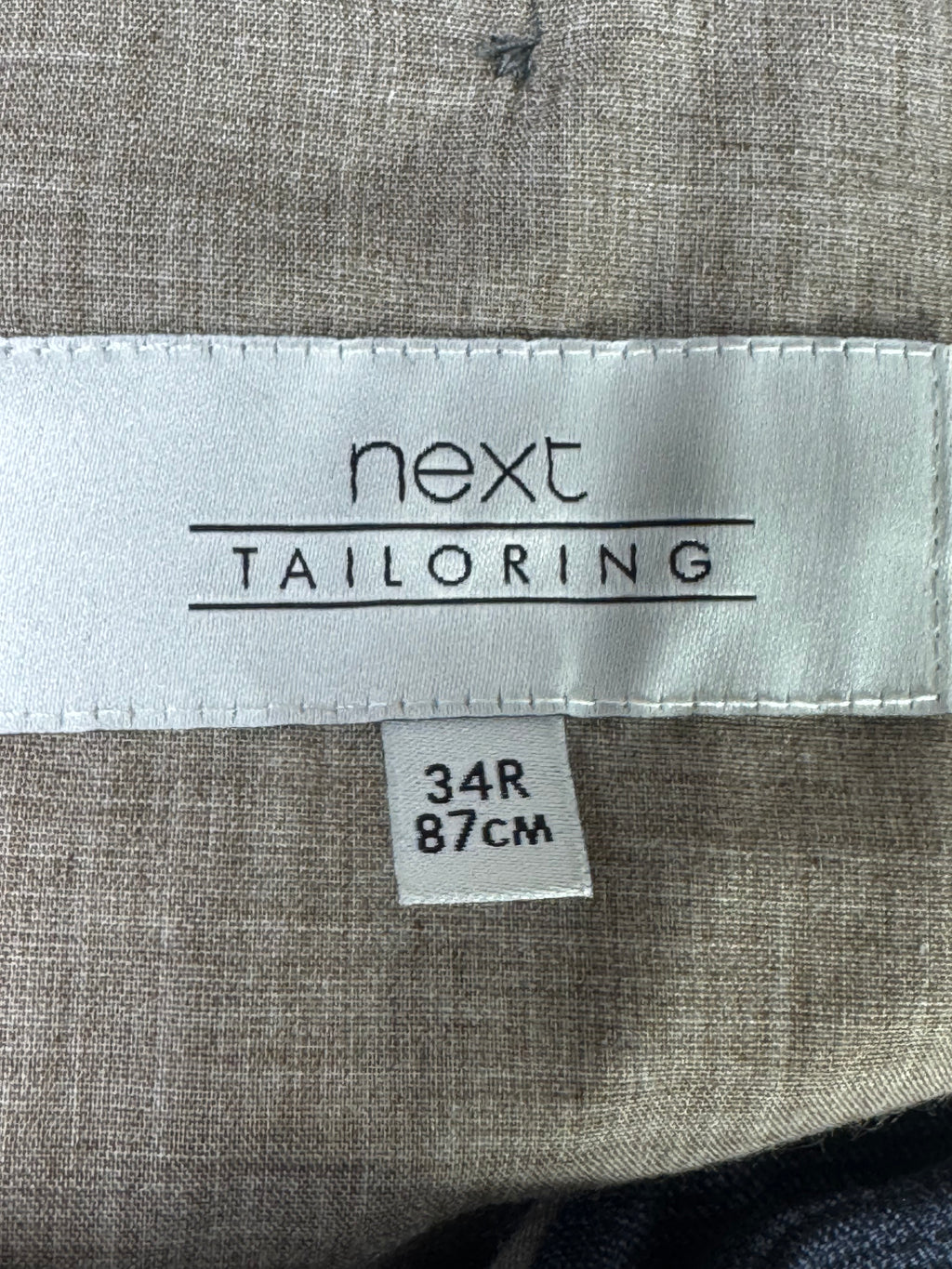 Next® Waist: 34" | Check | Pant | Poly - Viscose | Fit: Slim | 967 - Genuine Maal