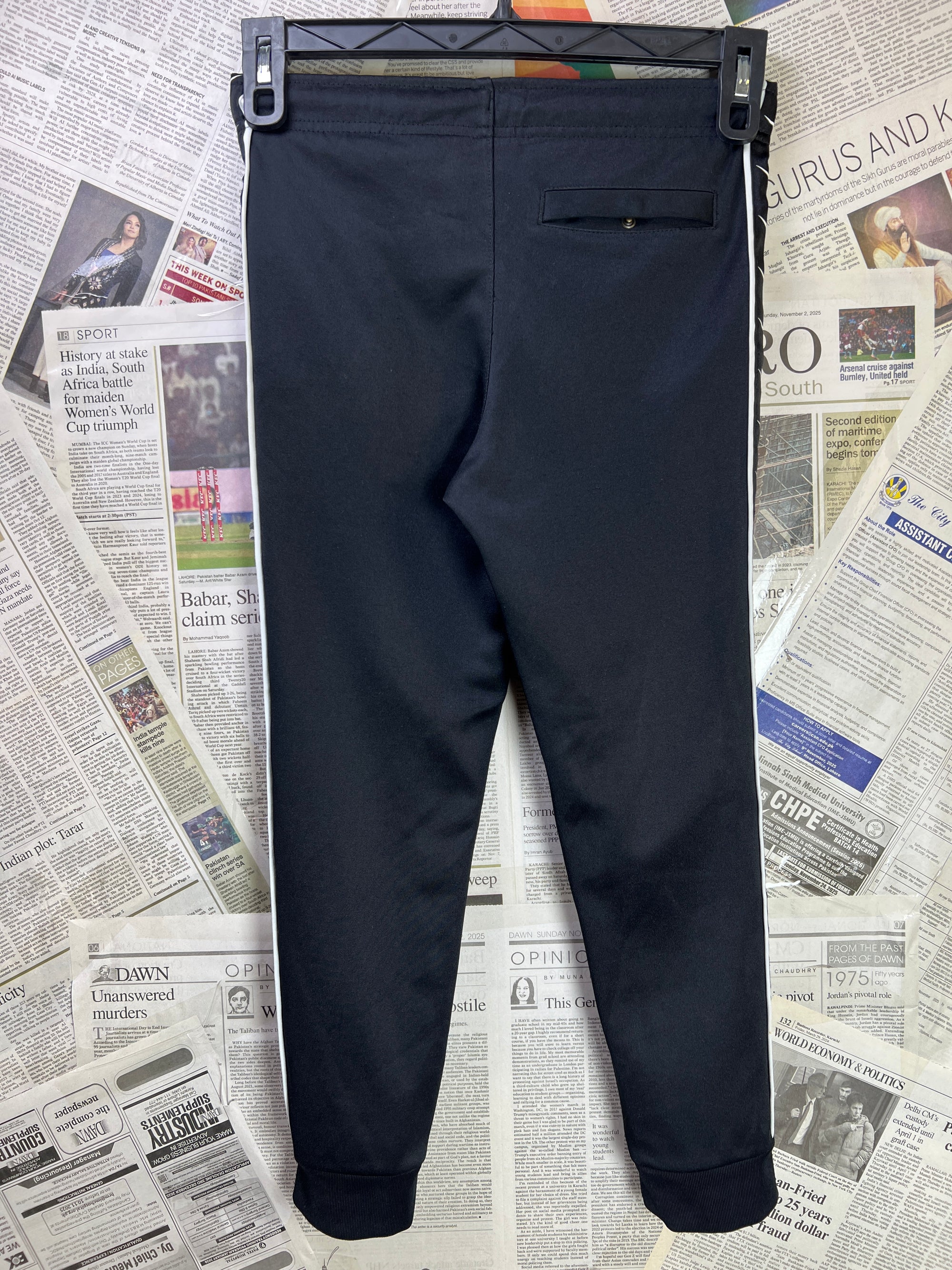 N*ke® Waist: 24" | Black | Trouser | Stretch Lining | 2413 - Genuine Maal