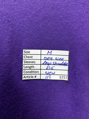 New Look® Medium | Bust: Oversize | Purple | Crop Top | B8 - 5727 - Genuine Maal
