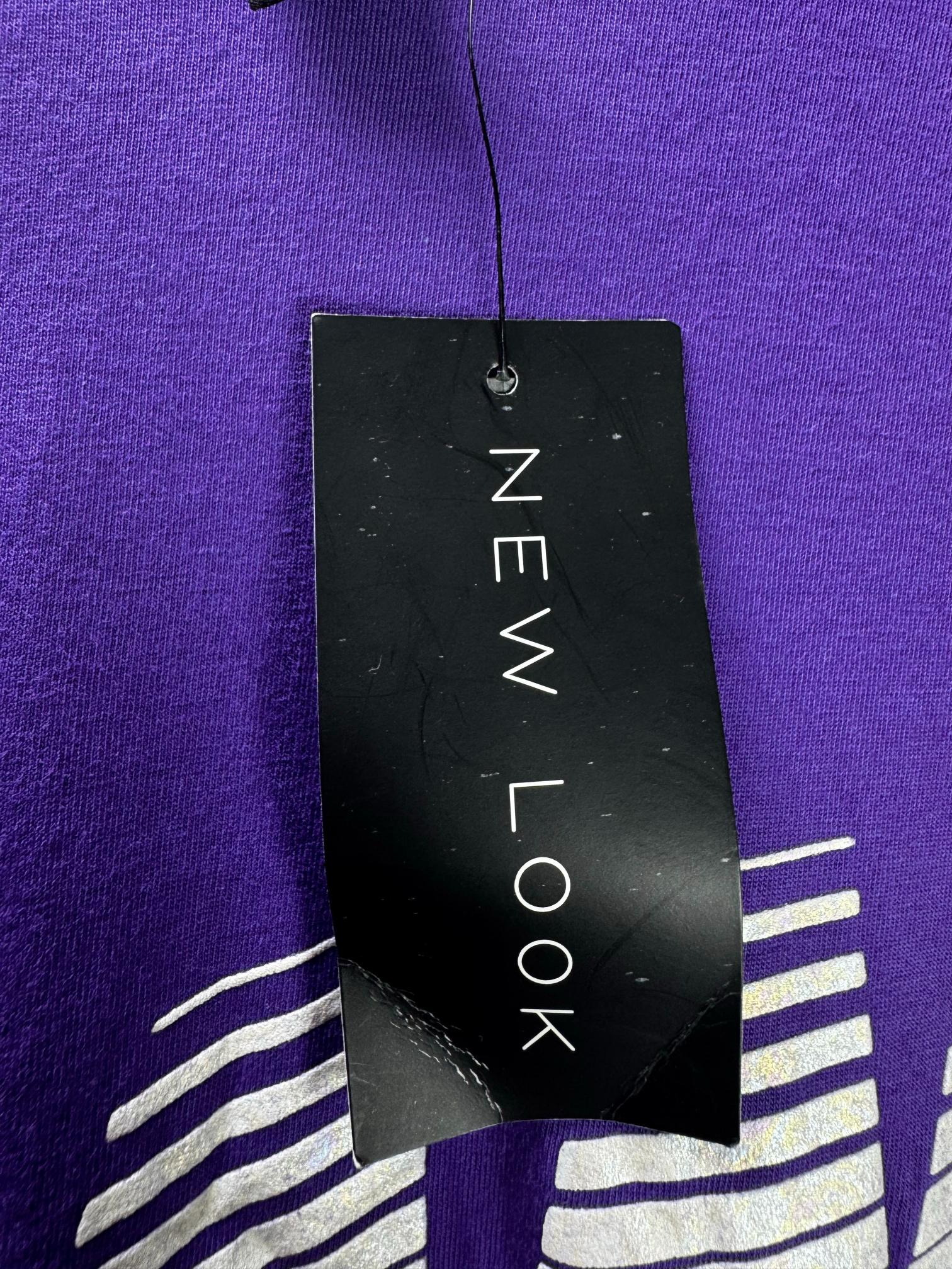 New Look® Medium | Bust: Oversize | Purple | Crop Top | B8 - 5727 - Genuine Maal