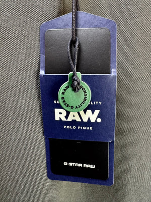 G - Start Raw® Small | Chest: 19.5" | Grey | Polo Shirt | Cotton - Elastane | 4281 - Genuine Maal