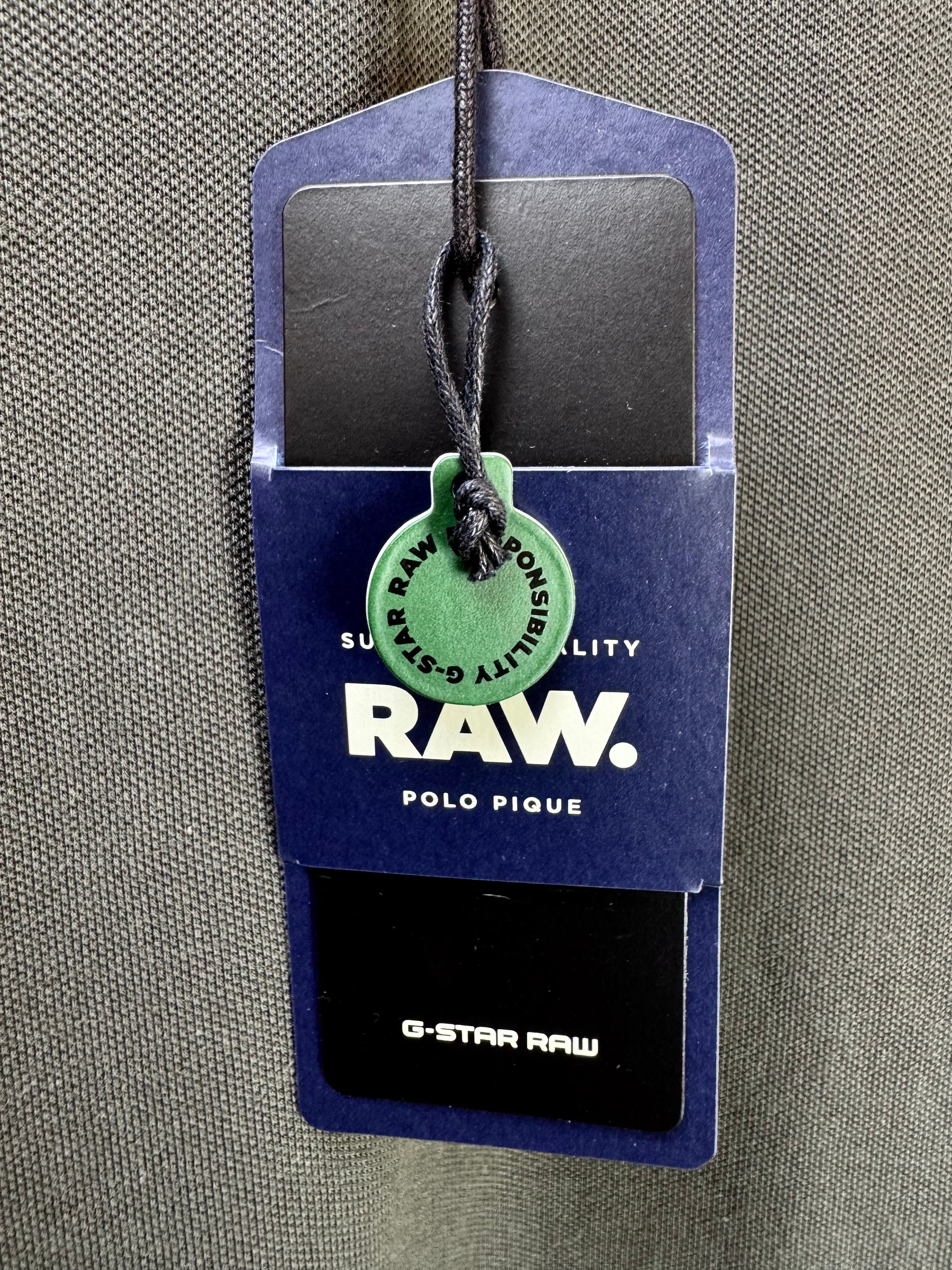 G - Start Raw® Small | Chest: 19.5" | Grey | Polo Shirt | Cotton - Elastane | 4281 - Genuine Maal