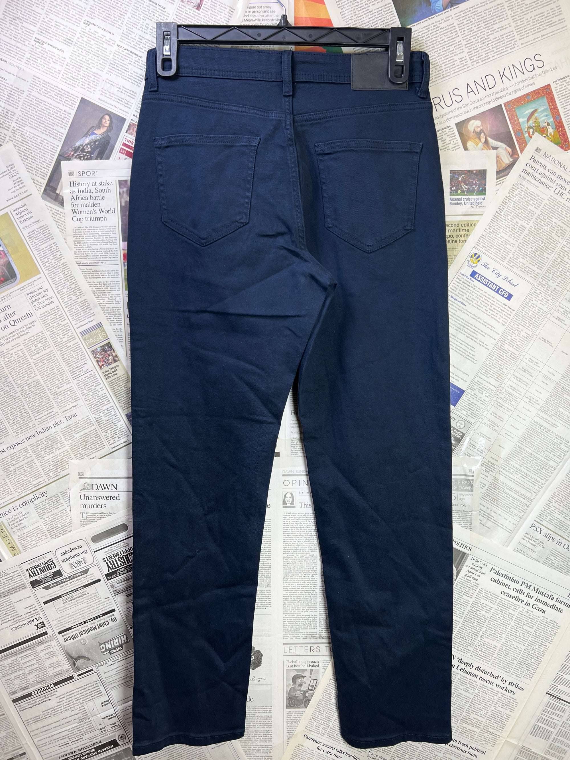 Denim Co® Waist: 30" | Blue | Denim Pant | Straight Fit | 2418 - Genuine Maal