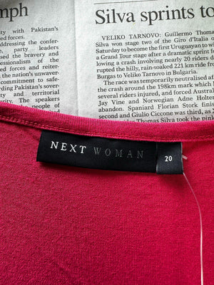 Next® Large | Bust: 21" | Pink | Shirt | B8 - 5951 - Genuine Maal
