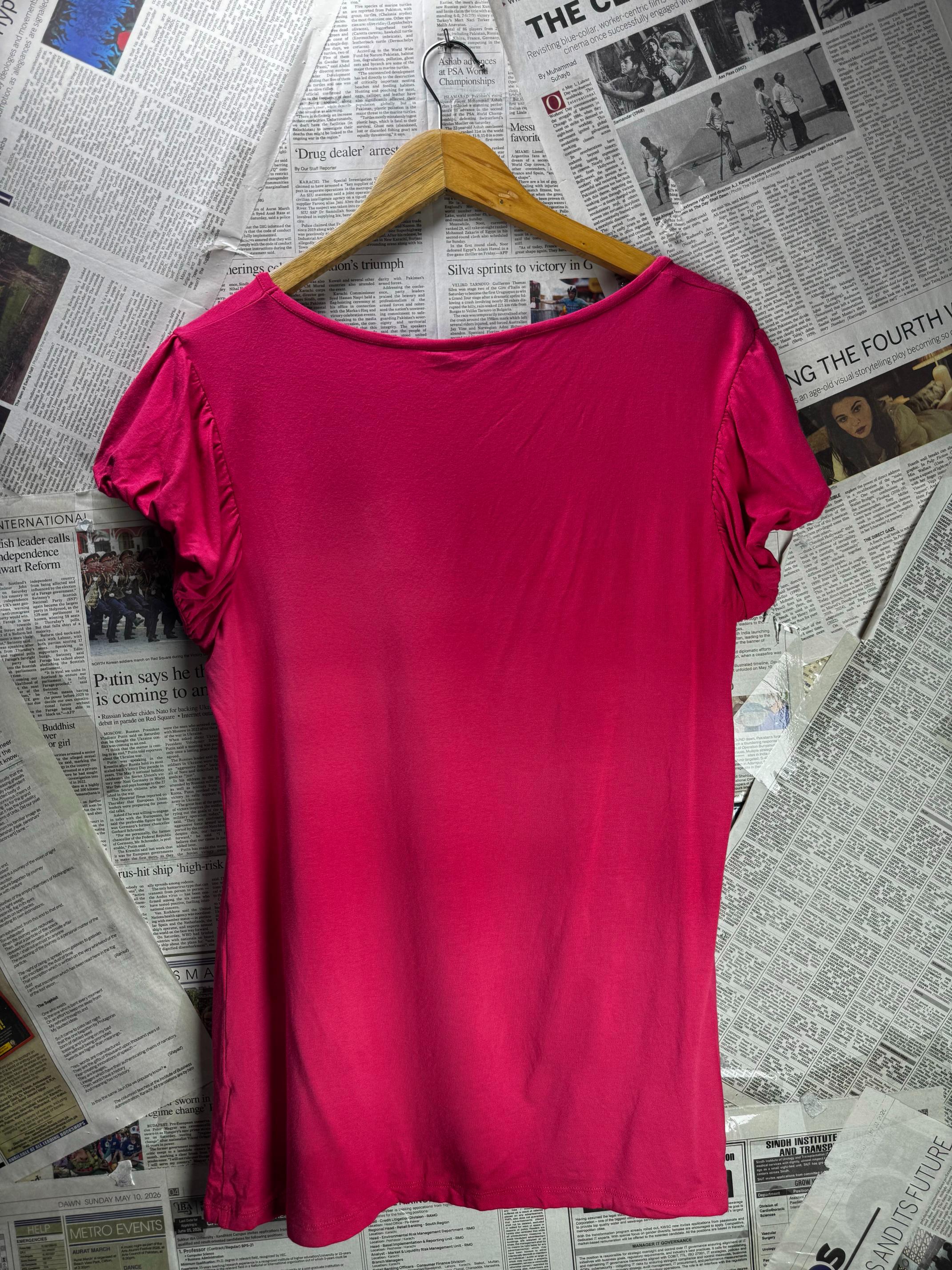 Next® Large | Bust: 21" | Pink | Shirt | B8 - 5951 - Genuine Maal