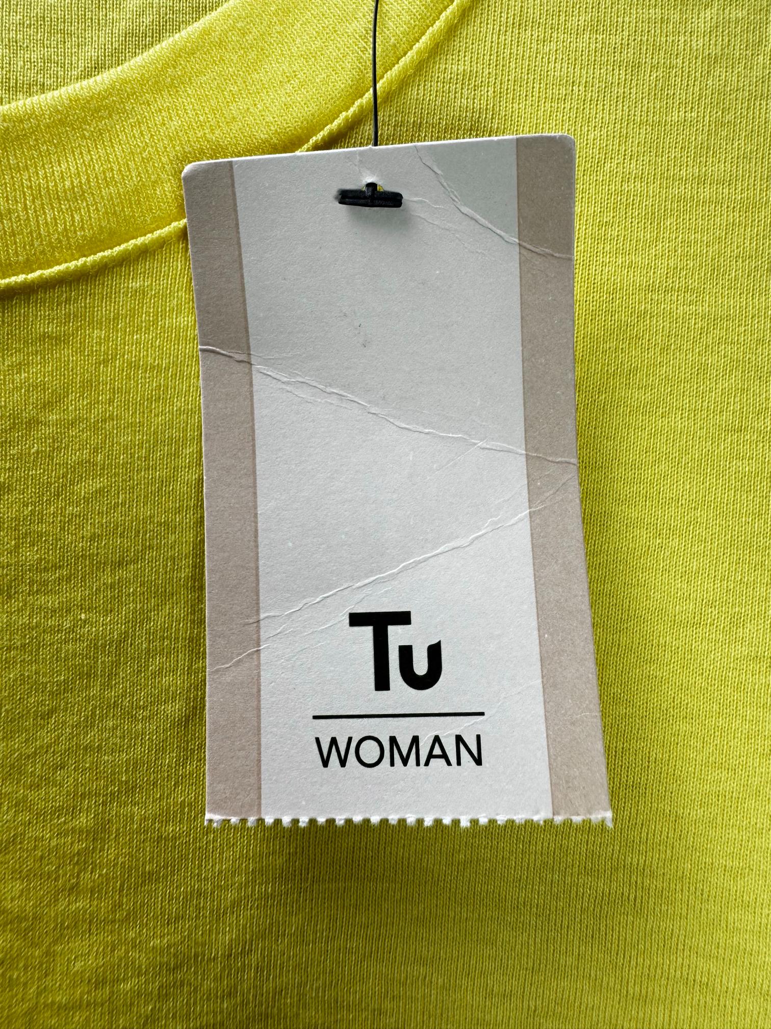 Tu® Small | Bust: 17.5" | Yellow | T-Shirt | B8 - 5894 - Genuine Maal