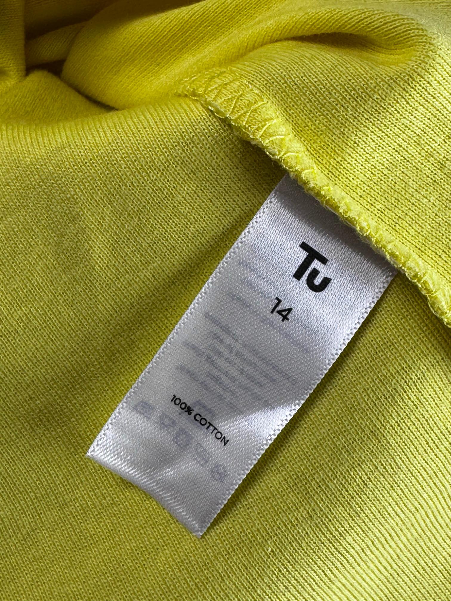 Tu® Small | Bust: 17.5" | Yellow | T-Shirt | B8 - 5894 - Genuine Maal