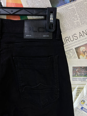 883 Police® Waist: 28" to 30" | Black | Denim Pants | Slim Fit | 2416 - Genuine Maal