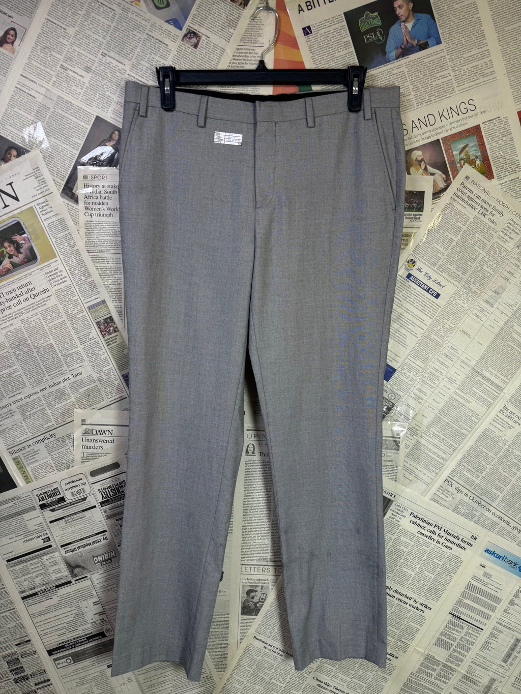 River Island® Waist: 36" | Grey | Dress Pant | 941 - Genuine Maal