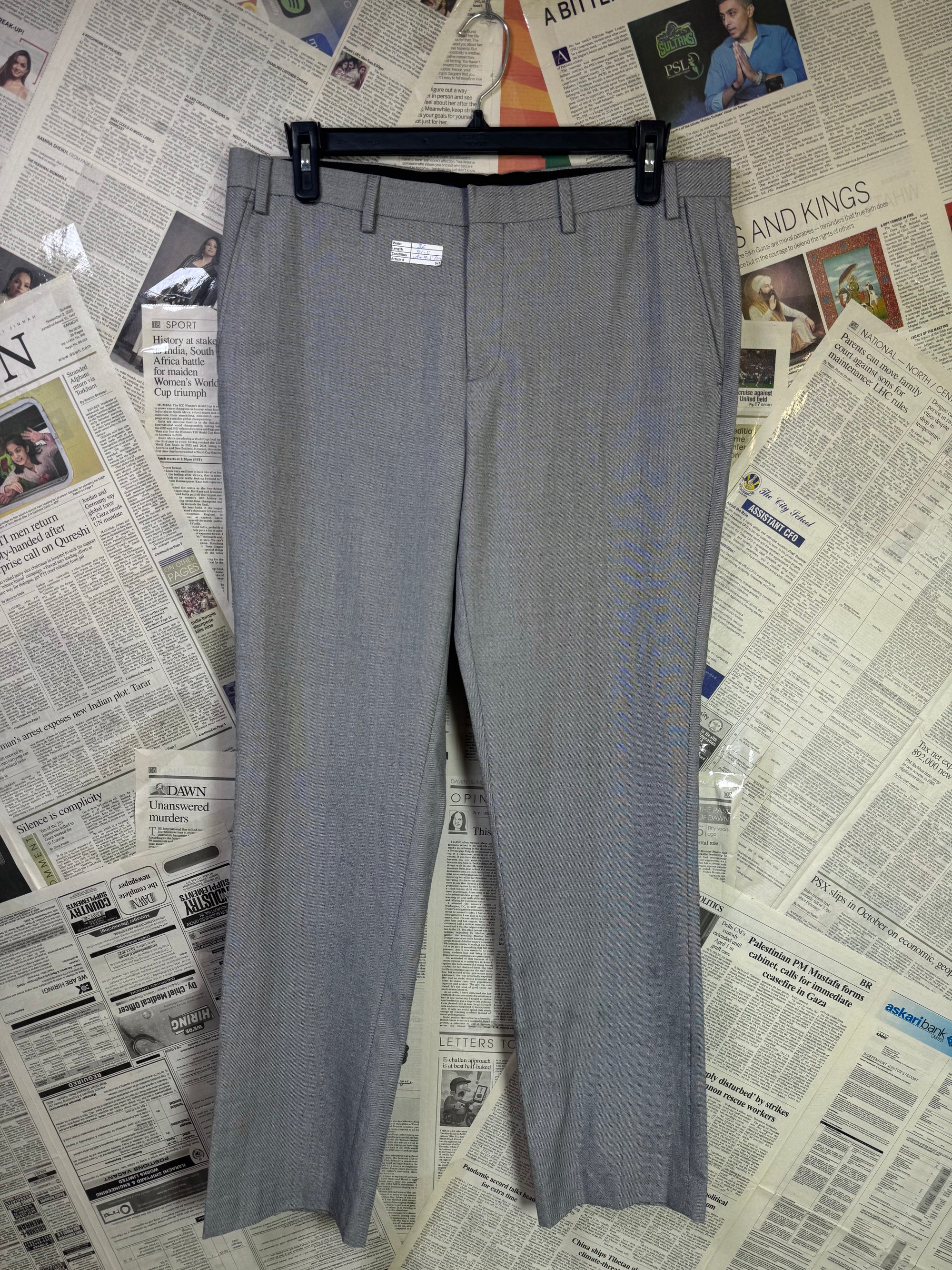 River Island® Waist: 36" | Grey | Dress Pant | 941 - Genuine Maal