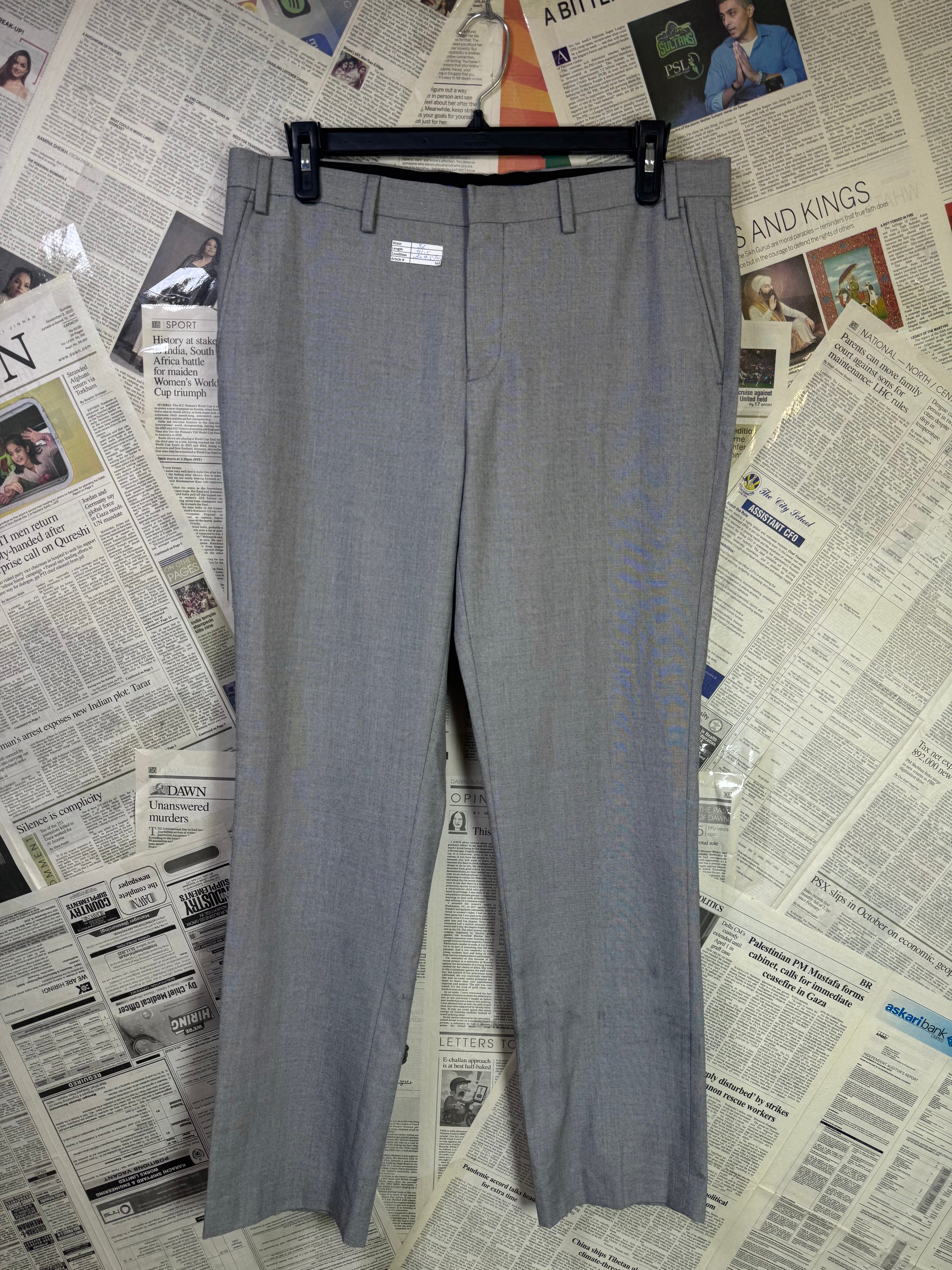 River Island® Waist: 36" | Grey | Dress Pant | 941 - Genuine Maal