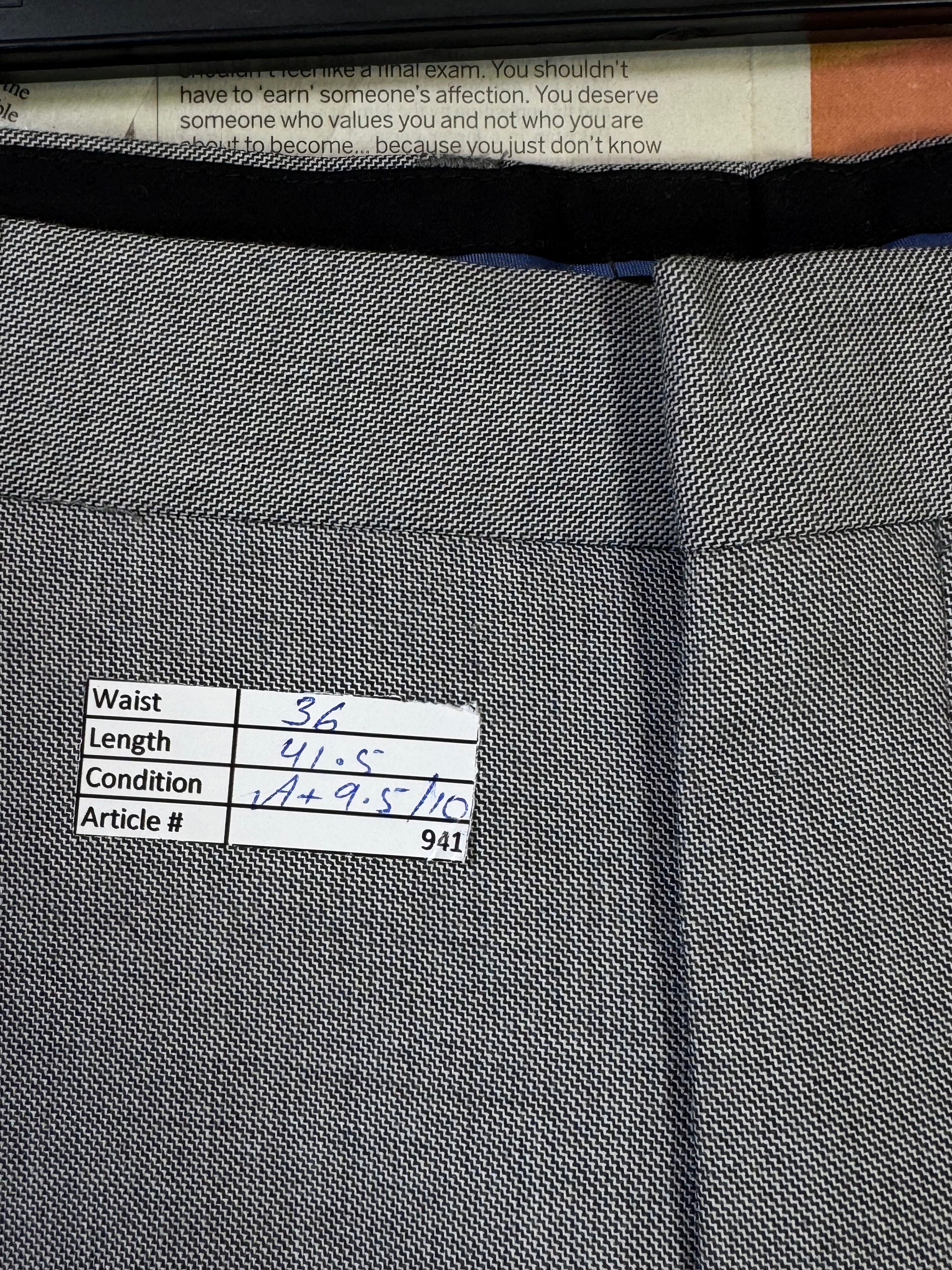 River Island® Waist: 36" | Grey | Dress Pant | 941 - Genuine Maal
