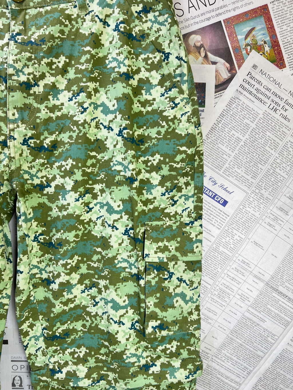 MAN® Waist: 34" to 36" | Marine | Cargo Trouser convertible to Shorts| 2420 - Genuine Maal