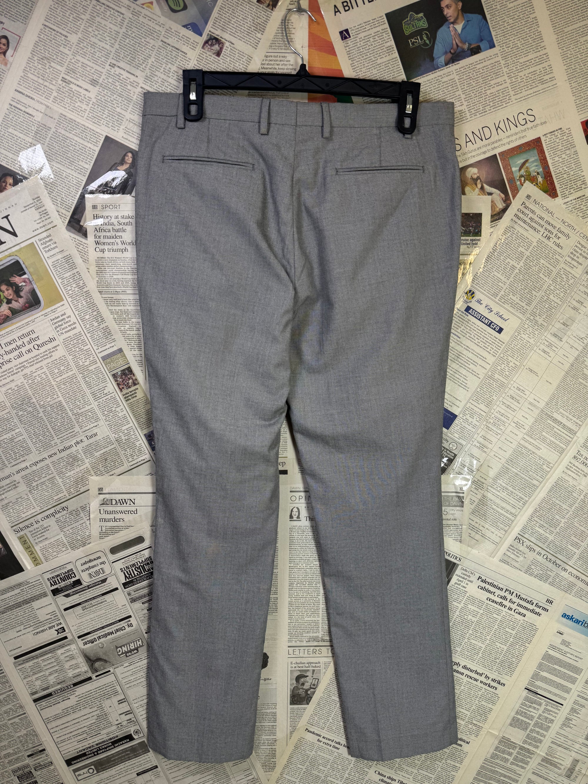 River Island® Waist: 36" | Grey | Dress Pant | 941 - Genuine Maal