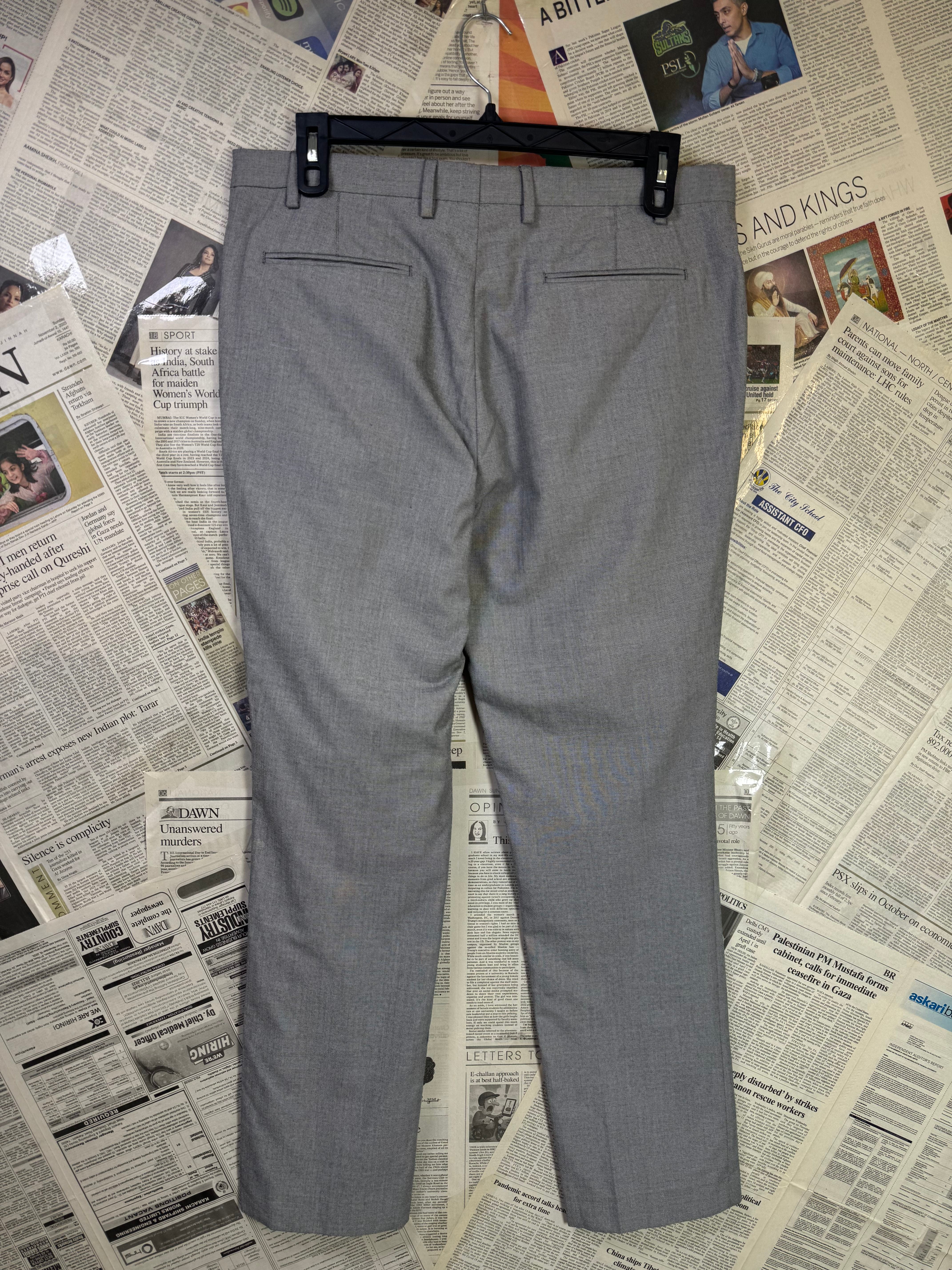 River Island® Waist: 36" | Grey | Dress Pant | 941 - Genuine Maal