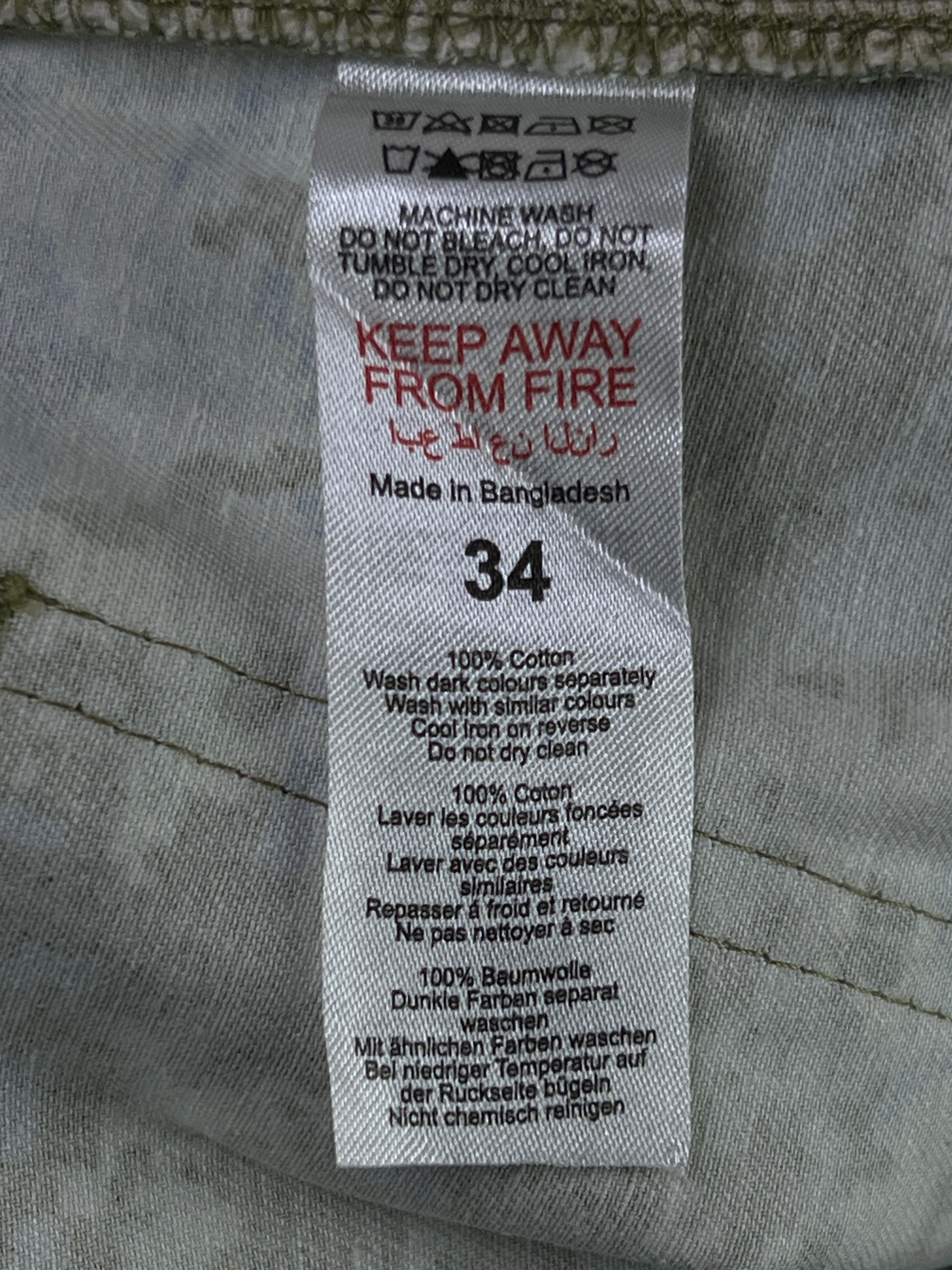 MAN® Waist: 34" to 36" | Marine | Cargo Trouser convertible to Shorts| 2420 - Genuine Maal