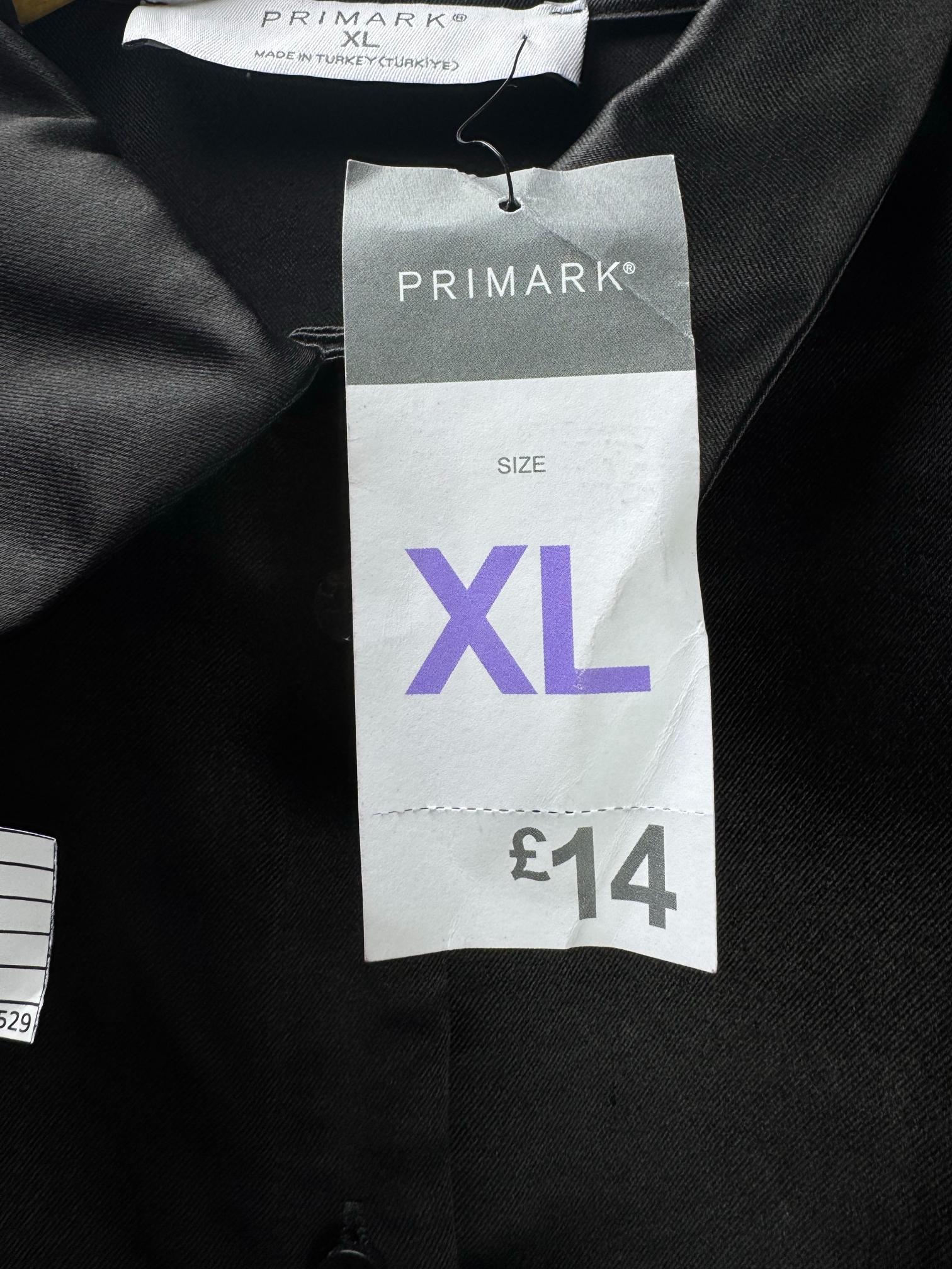 Primark® XXL | Bust: 24.5" | Black | Crop Top | B6 - 5529 - Genuine Maal