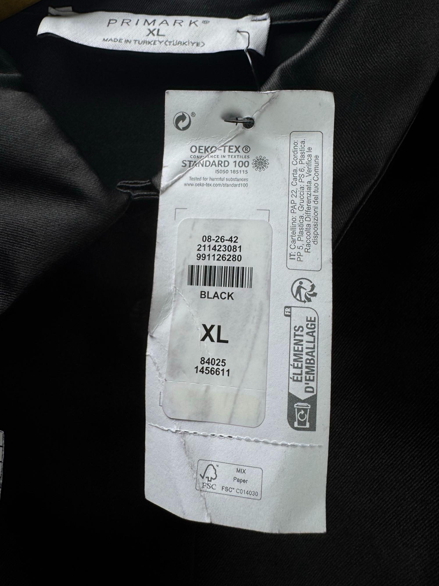 Primark® XXL | Bust: 24.5" | Black | Crop Top | B6 - 5529 - Genuine Maal