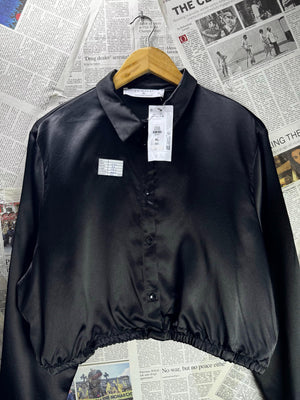 Primark® XXL | Bust: 24.5" | Black | Crop Top | B6 - 5529 - Genuine Maal