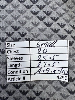 Emporio Armani® Small | Chest: 20" | Grey | Shirt | 4290 - Genuine Maal