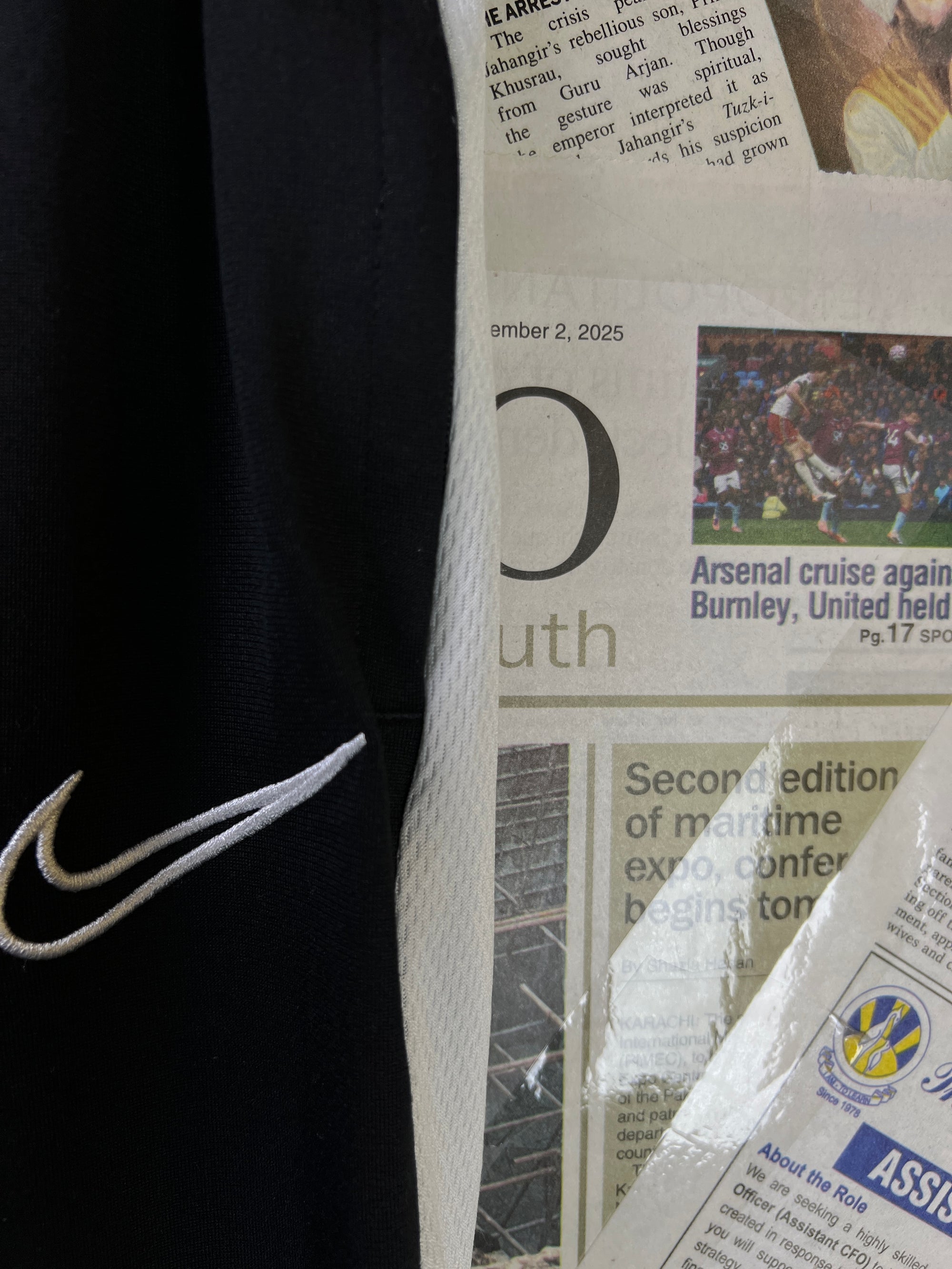 N*ke® Waist: 28" to 30" | Black | Trouser | Stretch Lining | 2429 - Genuine Maal