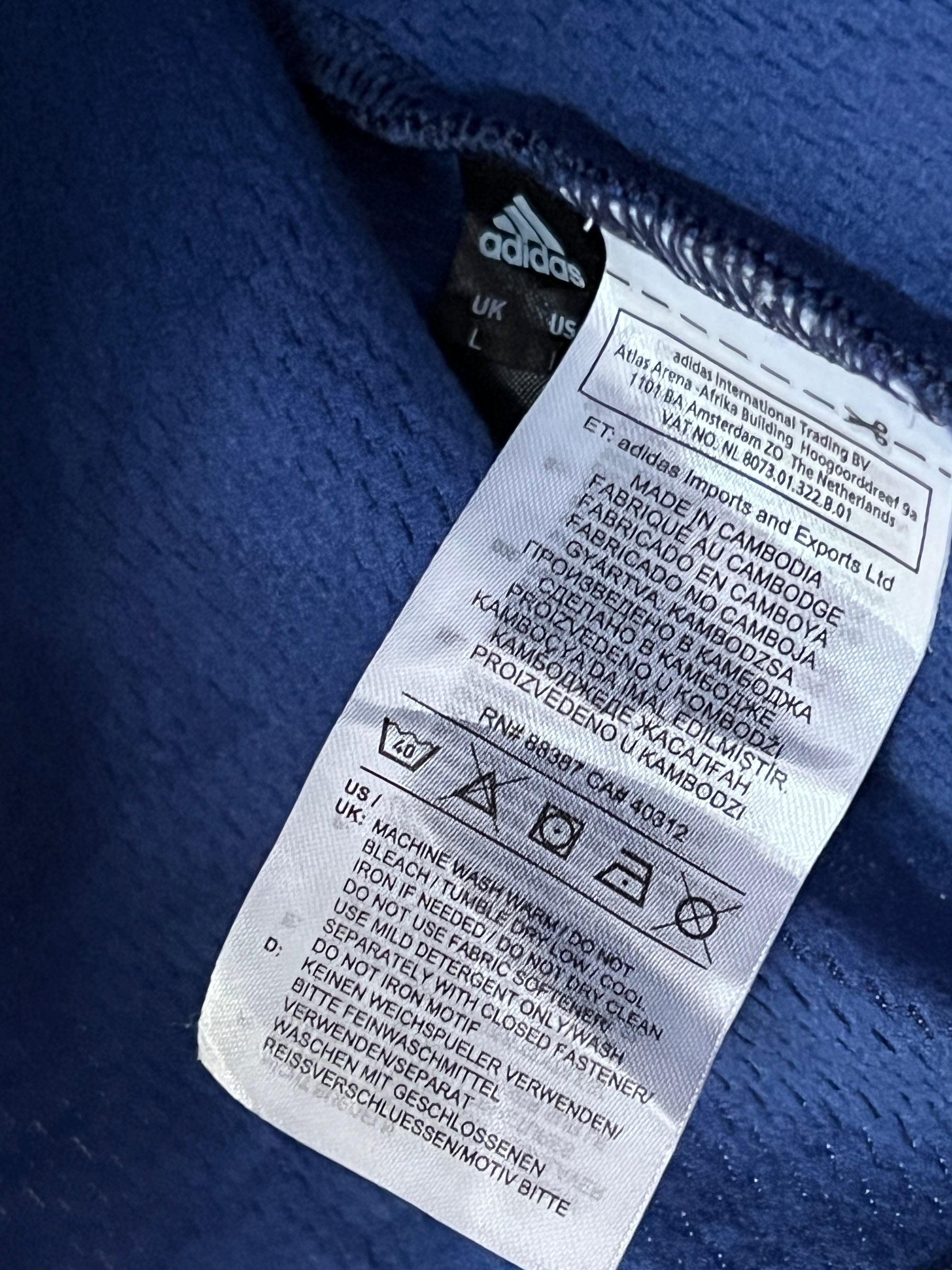 Adid*s® Large | Chest: 24" | Blue | Jacket - Genuine Maal