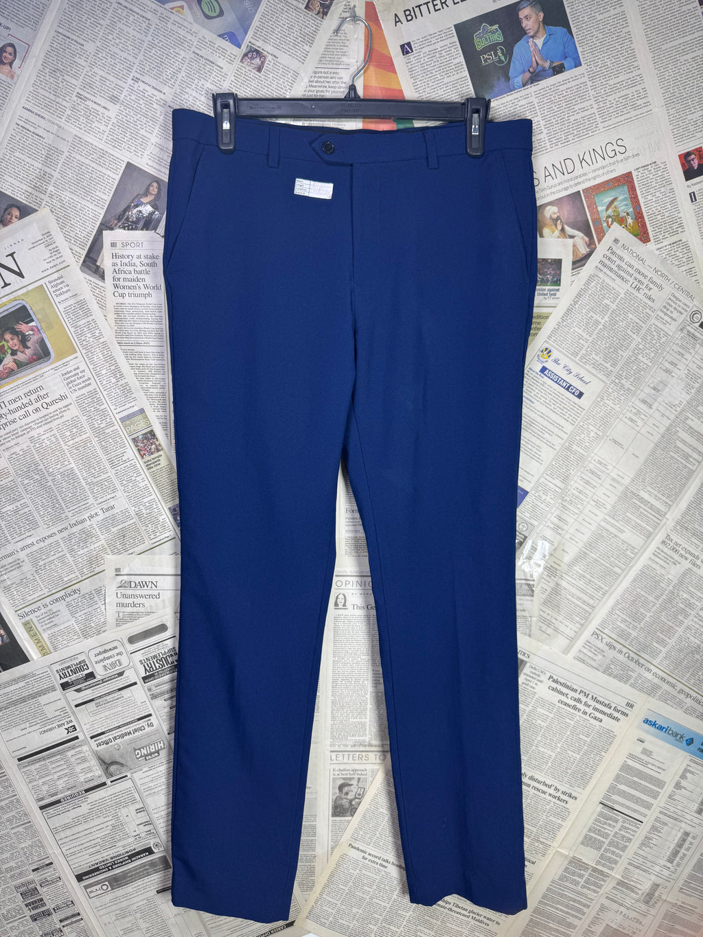 Next® Waist: 36" | Royal Blue | Dress Pant | Fit: Slim | 930 - Genuine Maal