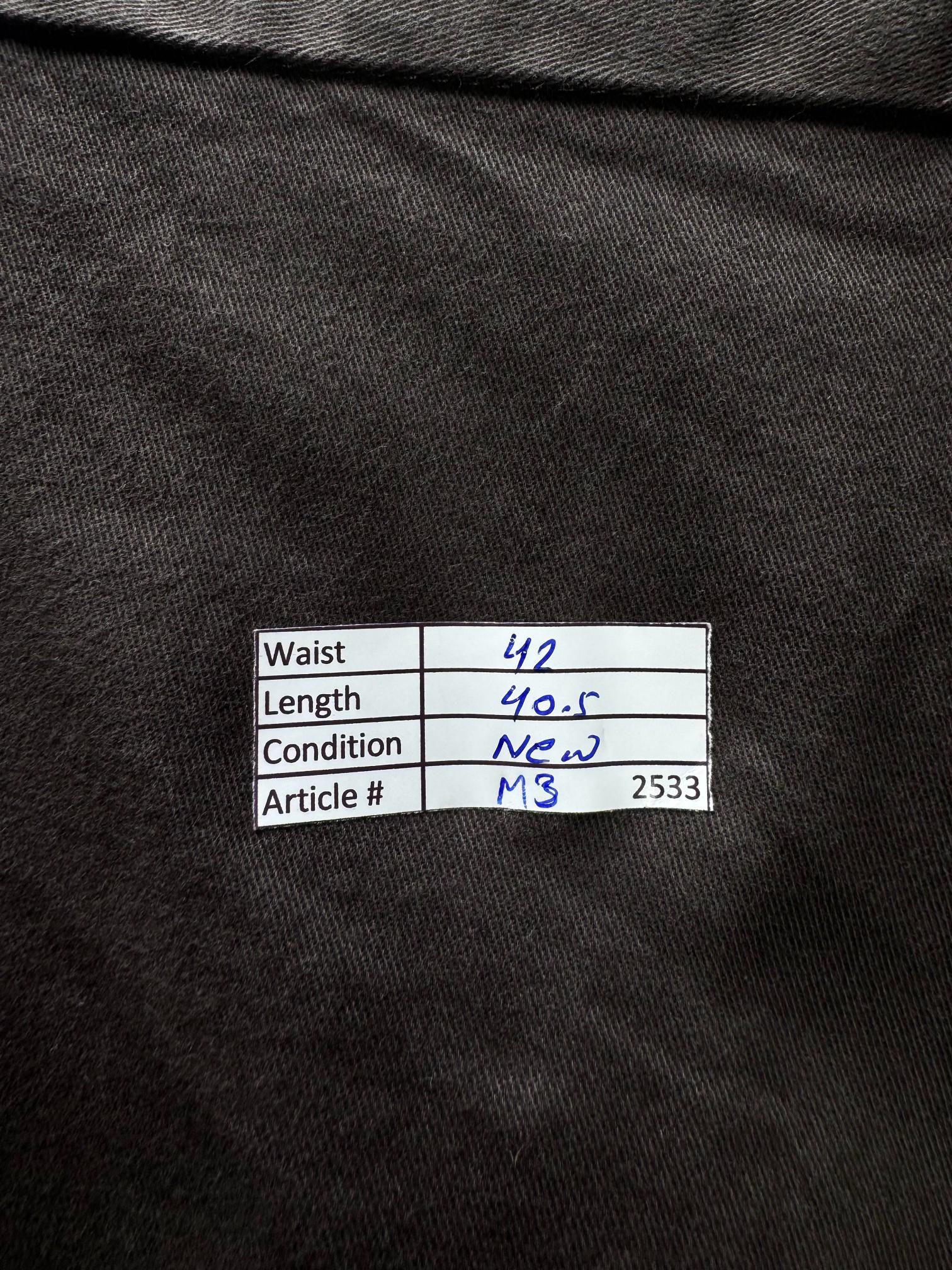 Tu® Waist: 42" | Brown | Straight Fit Chino Pants | Cotton-Lycra | M3 - 2533 - Genuine Maal