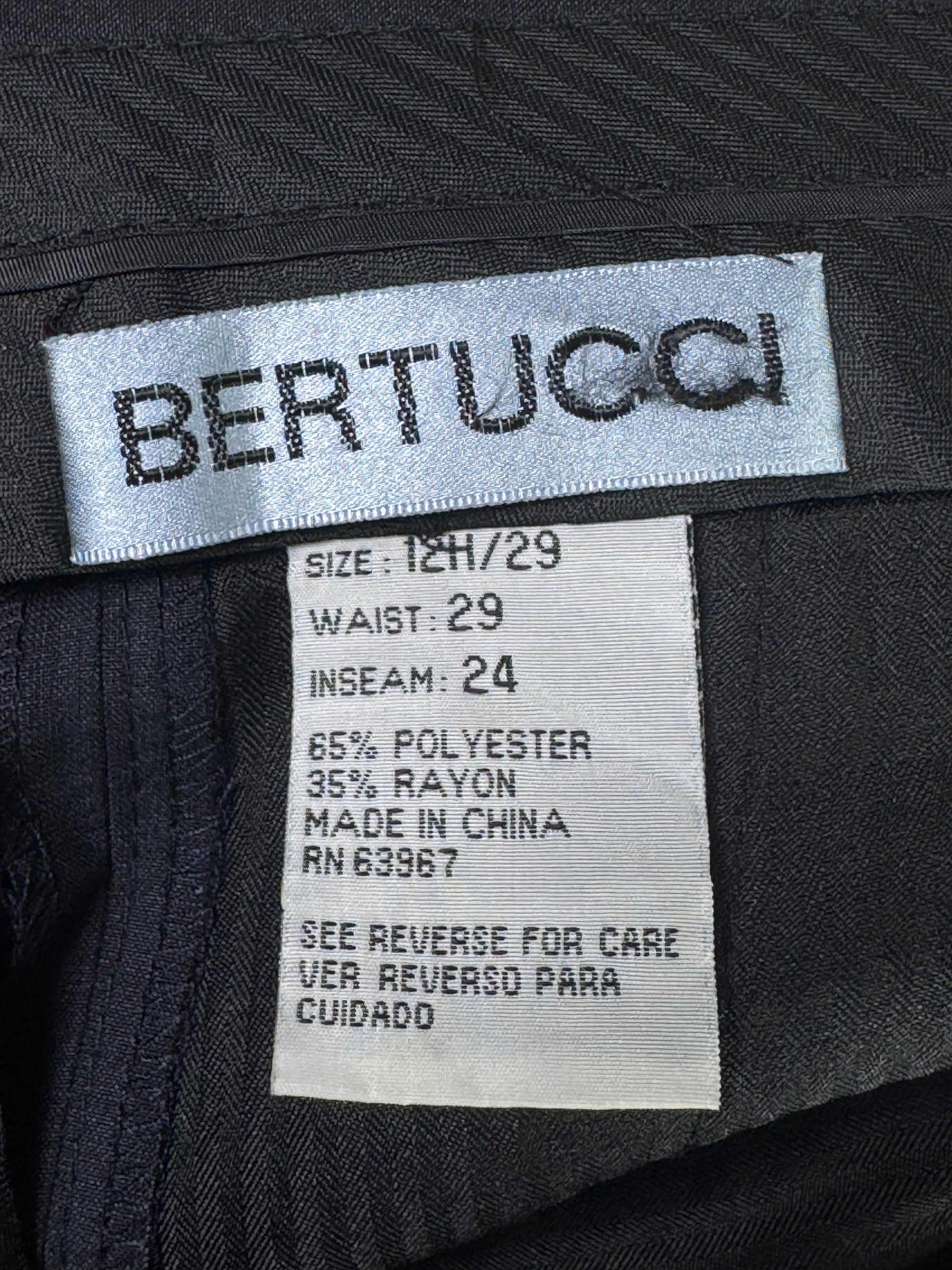 Bertucci® Waist: 28" | Navy Blue | Pleated Pant | 959 - Genuine Maal