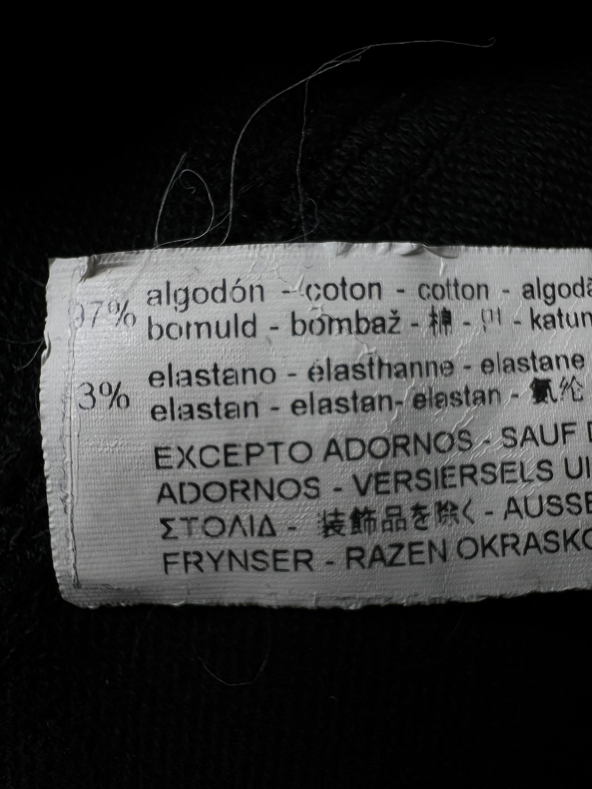 Zara® Small | Chest: 20.5" | Black | Denim Short Length Jacket | 1991 - Genuine Maal