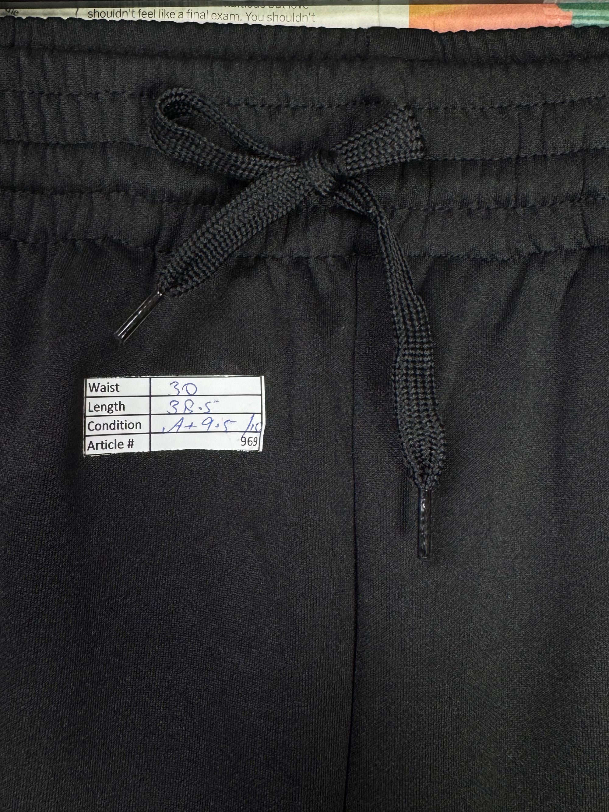 Badger Sport® Waist: 30" | Black | Trouser | Inner: Fleece | 969 - Genuine Maal