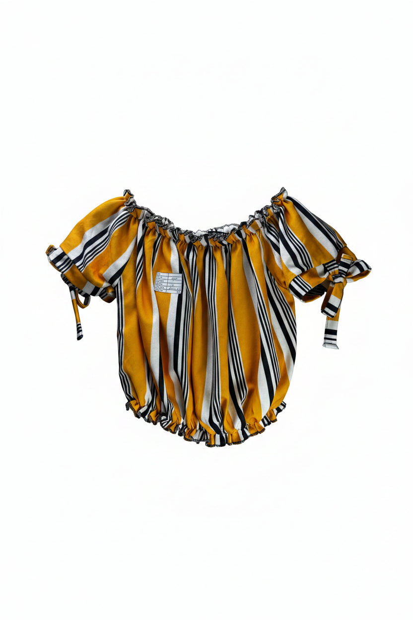 Select® XS | Bust: 15.5" | Yellow | Crop Top | B6 - 5512 - Genuine Maal
