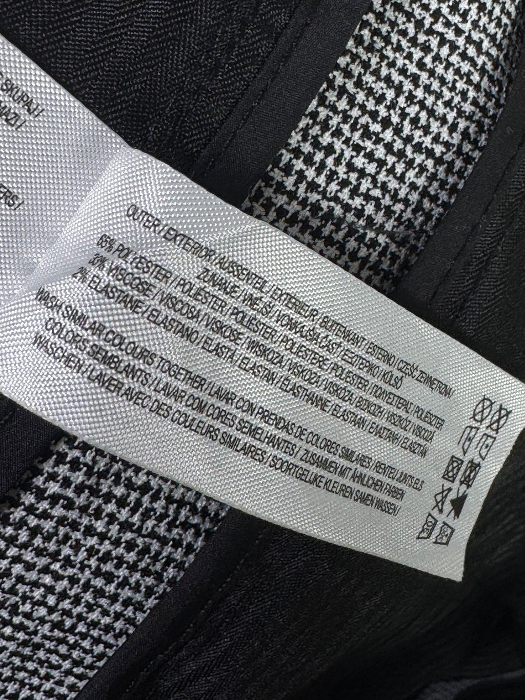 Primark® Waist: 32" | Grey Textured | Pant | 929 - Genuine Maal