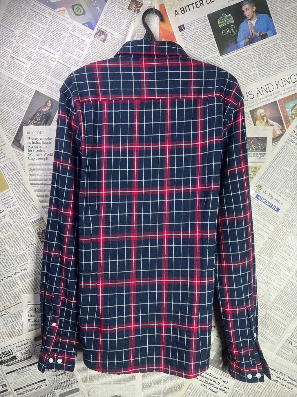 Asos® Small | Chest: 21" | Check | Flannel Shirt | 1989 - Genuine Maal