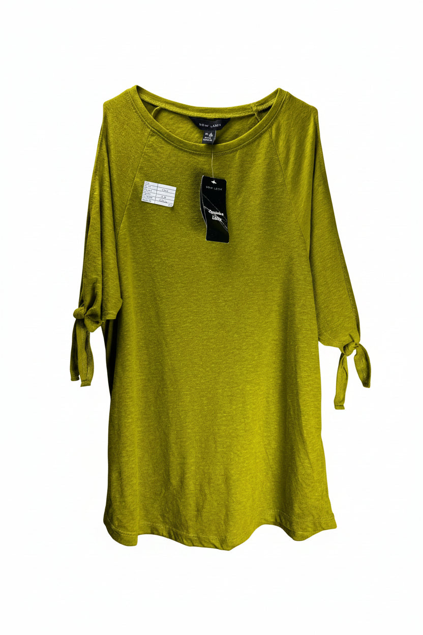 New Look® Medium | Bust: 18.5" | Green | Blouse T-Shirt | B3 - 5714 - Genuine Maal