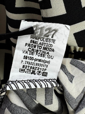 Cristina Collection® XXL | Bust: 24" | Geometrical | Blouse Shirt | B3 - 5513 - Genuine Maal