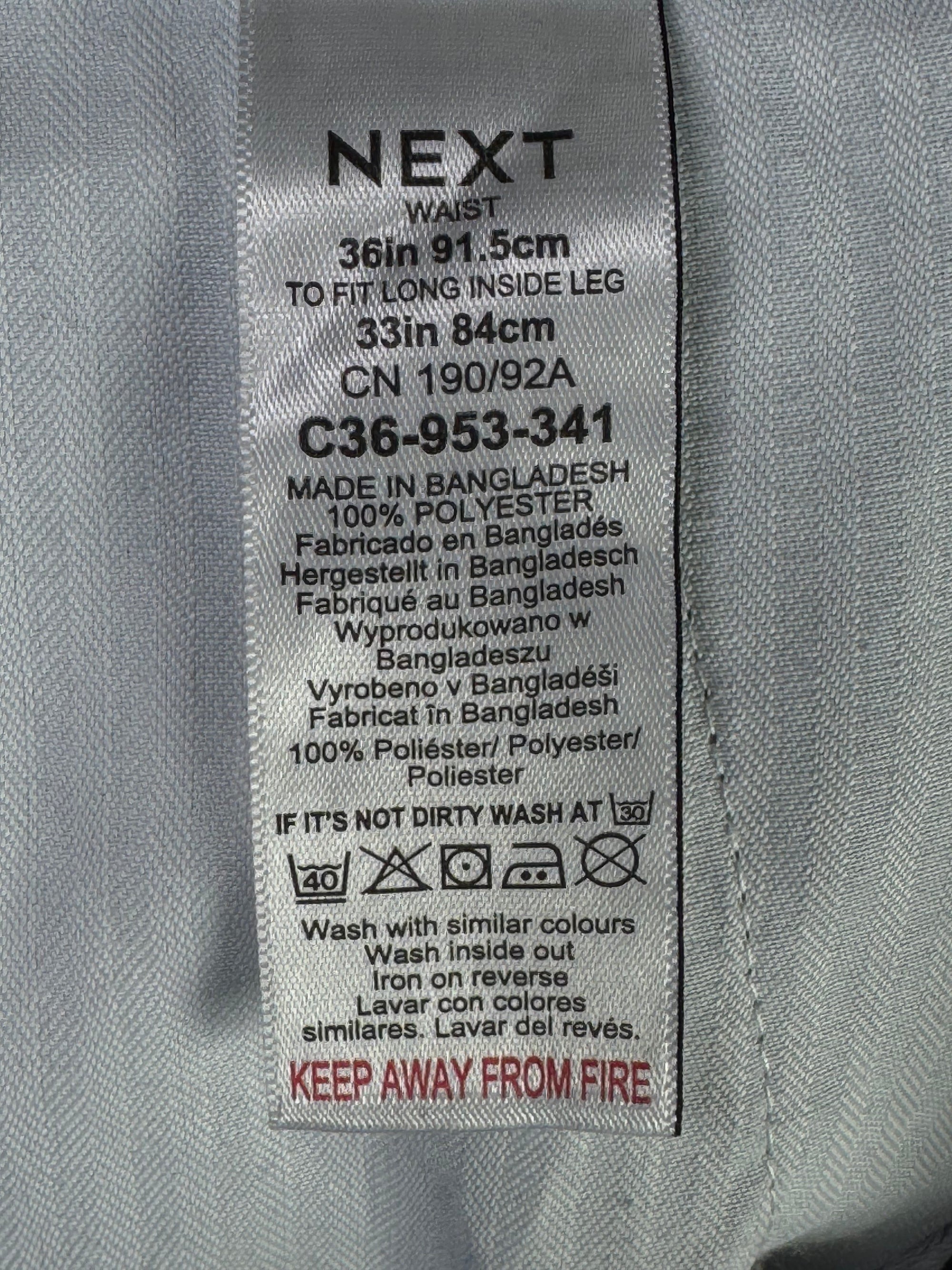 Next® Waist: 36" | Grey | Golf Pant | 952 - Genuine Maal