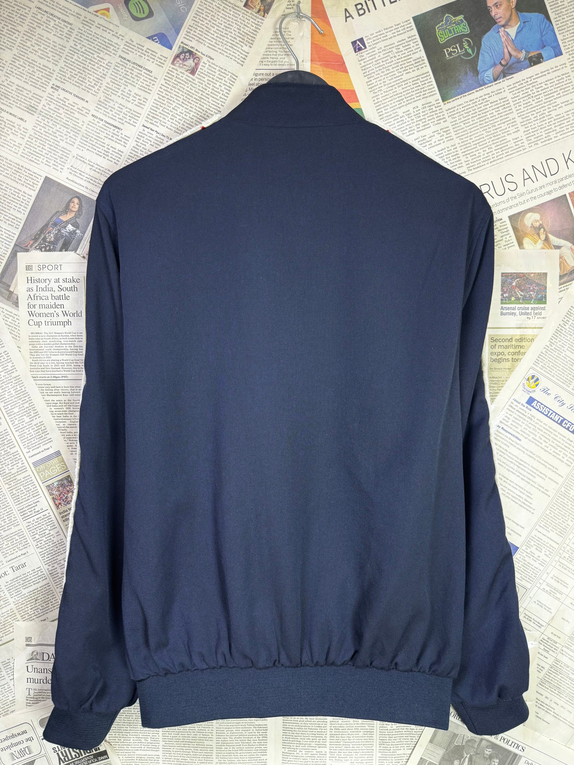 Zara® Medium | Chest: 21.5" | Navy | Jacket | Inner: Poly | 2044 - Genuine Maal