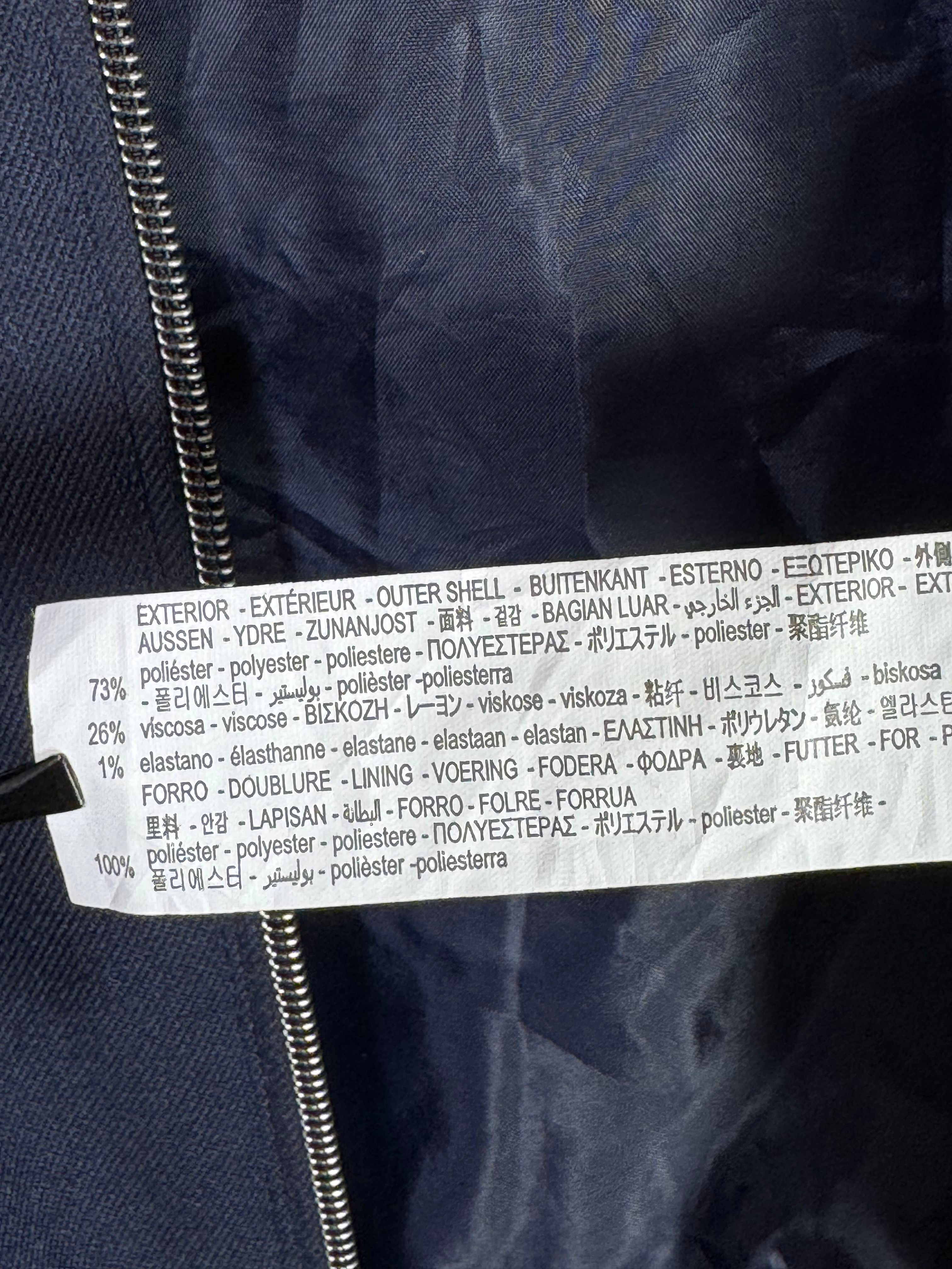 Zara® Medium | Chest: 21.5" | Navy | Jacket | Inner: Poly | 2044 - Genuine Maal