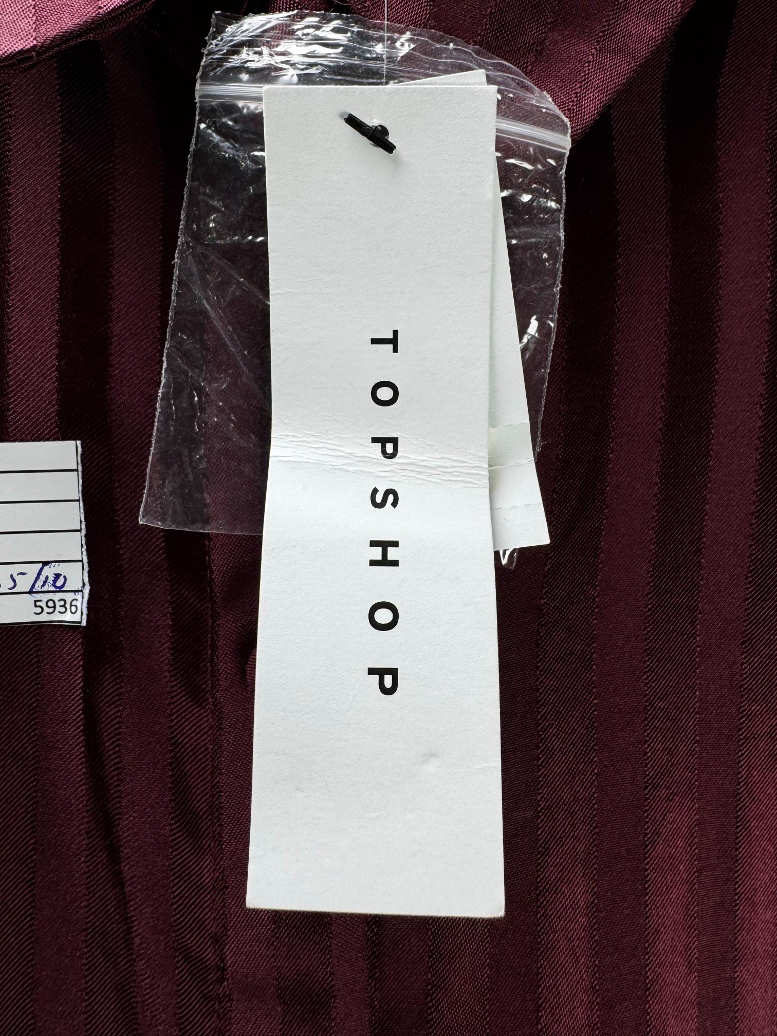 Topshop® Small | Bust: 18" | Purple | Shirt | B2 - 5936 - Genuine Maal