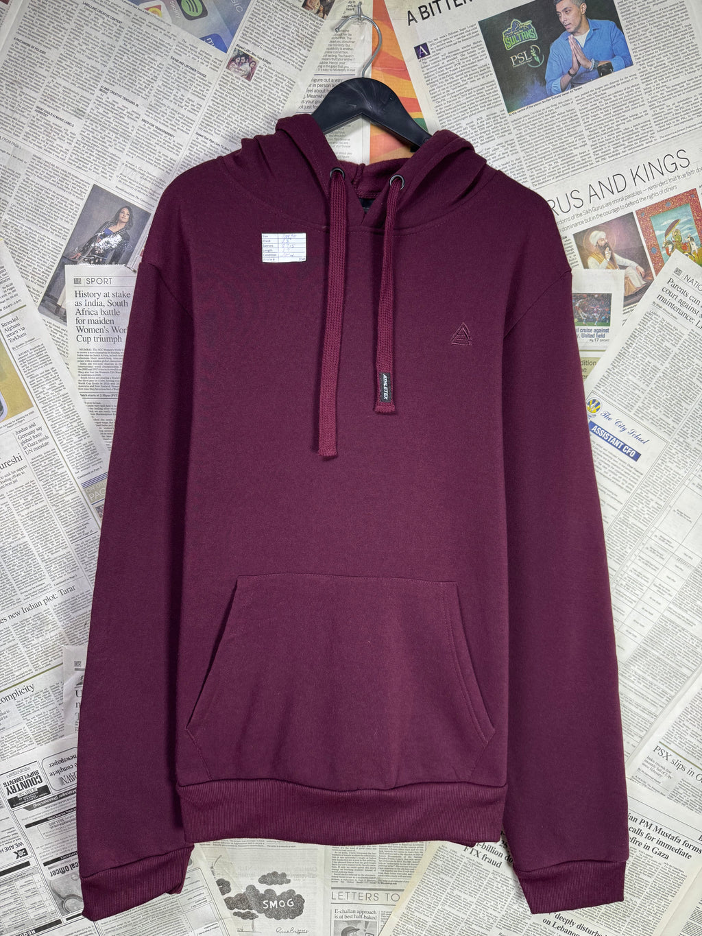 Athletex® Large | Chest: 23" | Hoodie | Inner: Fleece | 2049 - Genuine Maal