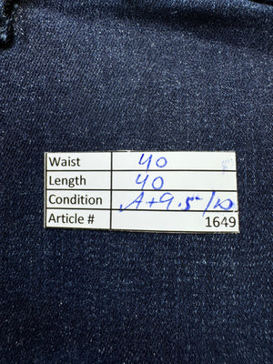BOSS® Waist: 40" | Blue | Slim Fit Denim Pants | Cotton - Poly - Elastane | 1649 - Genuine Maal