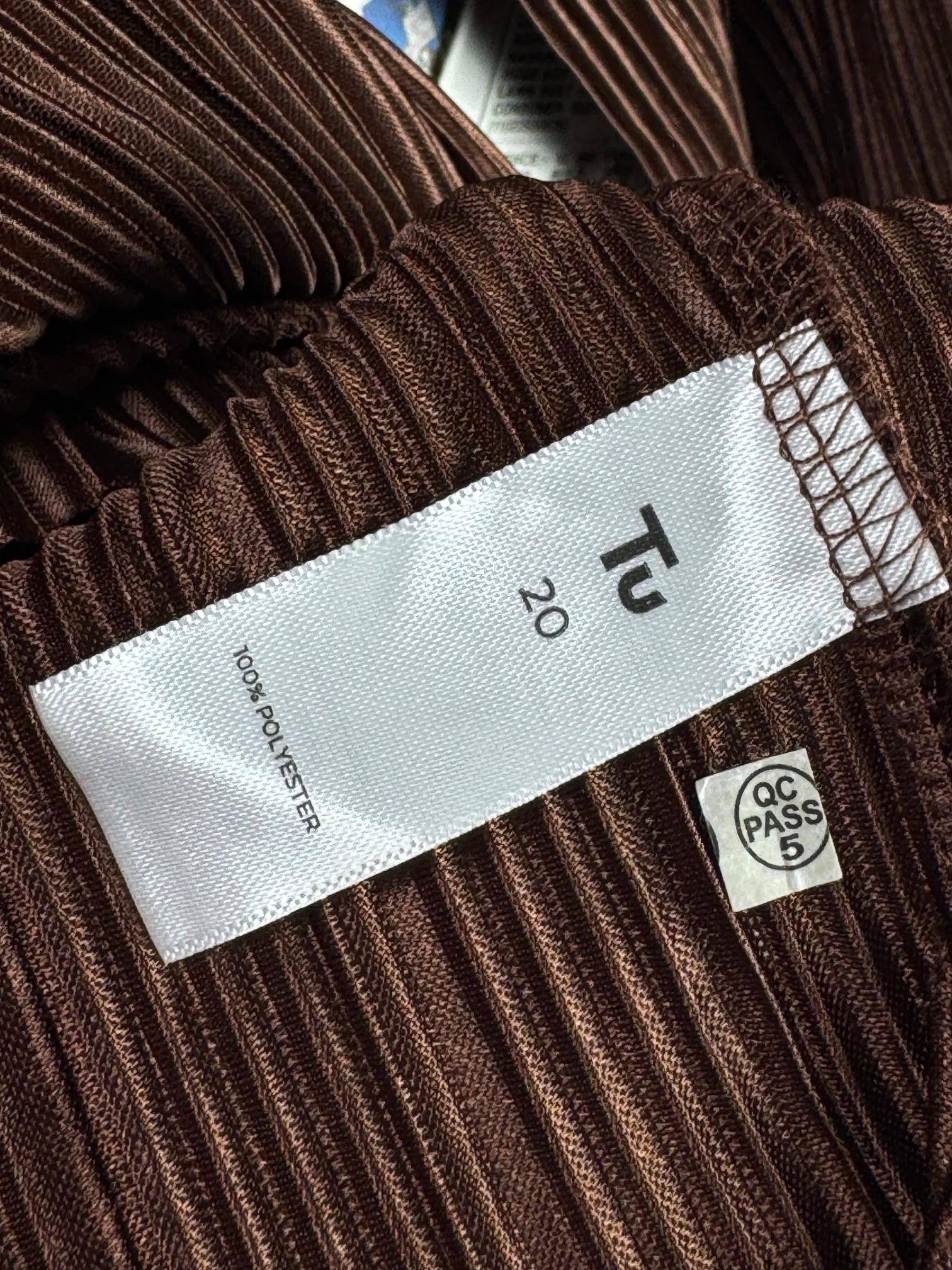 Tu® XXL | Bust: 29.5" | Brown | Shirt | B2 - 5923 - Genuine Maal